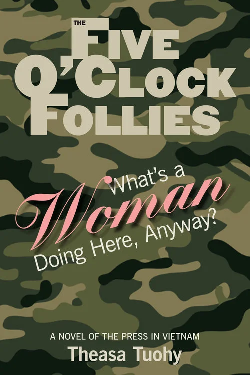 1. To what does the title refer: The Five O’Clock Follies ? What does this name coined by the war correspondents suggest about their perceptions of the military bureaucracy? As you progress through the novel, do you feel the name to be appropriate? Why or why not? 2. What first impression does Angela make on Nick O’Brien and Bo Parks when she first steps off the plane in Saigon? What impression does she make at the first military briefing? What problems face an unknown free lancer in a war zone? What problems face an attractive woman beginning a free lancing career in a war zone? Is gender bias currently a problem in the United States? With help, Angela evolves as a war correspondent. How do opportunity and acceptance happen for her? How is Nick instrumental in her success? How does her story-seeking nature contribute? 3. Some characters seriously influence Angel’s opportunities and perceptions as she begins her career as a correspondent in Saigon. How and why do some characters go out of their way to help her? Consider Bo Parks, Mac Wheeler, John Simenson, George, the Medevac pilot. Does Ford Curtis fit into this category as a “helper”? Why or Why not? 4. Angela observes late in the novel that Nick “lacks emotional participation.” Do you agree? Do you receive some insights about why this may be true of him? How does this “flaw” manifest itself? Do you see Nick growing emotionally as the novel progresses? What does his behavior after Cholon suggest about Nick? What does his acceptance of Curtis as her romantic choice suggest about him? Explain. 5. Explain the trauma Angela experiences during the Medevac expedition and at Khe Sanh? How does Nick’s sensitivity bring Angela and him closer emotionally? Explain. They had begun to trust each other early in the novel and actually admitted to being “best friends” previously. What events with the “white mice” and Tet offensive led to this trust and friendship? 6. Angela seems conflicted about love. How might her childhood have triggered this? Describe the dilemma she feels, the needs that she has. How has her life seemed to reflect this confusion? Consider Jackson’s challenge… “another river to cross.” Peter as a safety net that failed. How does the phrase that pops up repeatedly…a green kitchen…epitomize her fears. How does her father help her deal with her insecurities, to see her mother in another light as she recovers from her Cholon injuries? 7. This conflict seems to confuse her feelings for Ford Curtis. Why is she afraid of him? Why is she so attracted to him? What leads to the emotional blow ups they have, one in Curtis’ home in front of guests, the other in the hotel among other correspondents. Are her physical attraction and her feelings when she’s with him sufficient reasons for a long-term commitment? What future do you foresee for Angela if she marries Curtis and returns to the States? Why does Angela change her mind about going to the States with Curtis at the last minute before boarding the plane? Note the symbolic bird cage, the boxed possessions. Does this suggest that she and Nick might have a future? 8. Angela has a need to prove herself. How do her war zone decisions and forays reflect this need? Consider Hue. Was this a wise choice? Was it a successful choice? Why? What motives does the military brass ascribe to her experiences as a prisoner of the Cong and her politically charged stories? What other danger does she seek out in order to find “enterprise” stories? Consider her Medevac foray and Khe Sanh. Also she challenges authority with her observations about the Chinook’s mechanical failure? Explain. 9. A conflict that crops up repeatedly in the novel is the military’s and the public’s view of reporters, their motives, their competitiveness. Angela voices their importance when she states: “Reporters can freeze the event, lift it up for a moment and put it on stage…we represent society’s support and sympathy. Our very presence means this is horrendous, we’re going to record it for all time, put it in the newspaper.” Can you agree? Why or why not? The bureaucracy would like the press to subscribe to the “official” line. What discrepancy in official information almost kills Angela and Curtis? How does withholding important information contribute to tragedy in the novel? 10. Why have the wars in Vietnam, Iraq, and Afghanistan been divisive for our country? Has public acceptance of Vietnam changed over time? Explain. Compare the public view of these later wars with World War II.