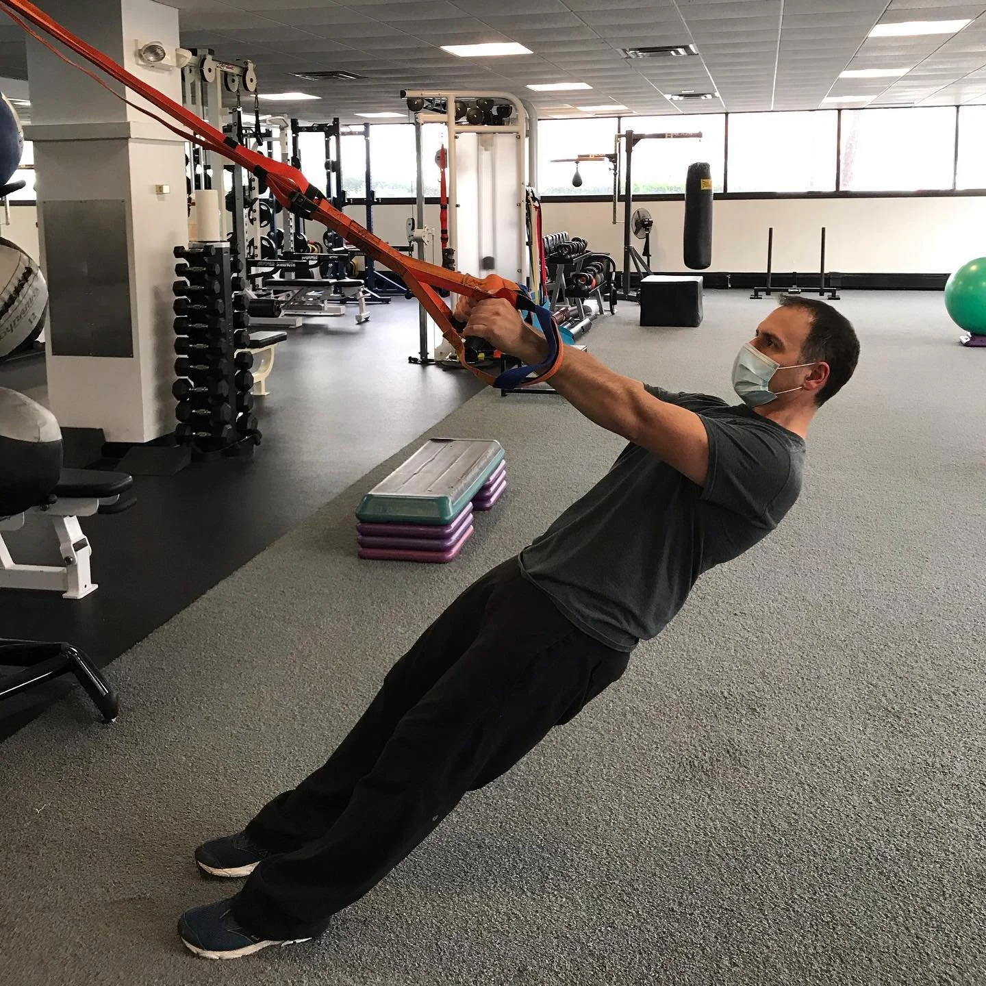 Mike is working hard!