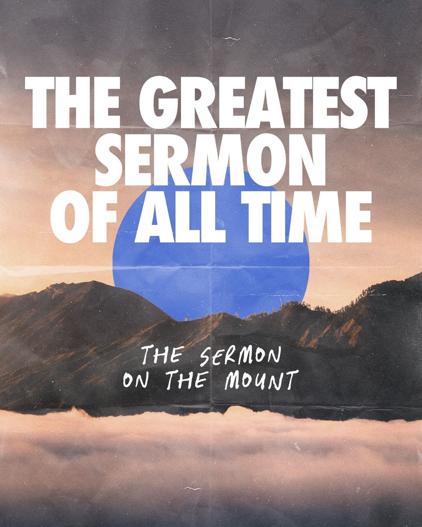 This Sunday marks the start of our 10-week exploration into the Sermon on the Mount from the pulpit! Join us weekly as we delve into Jesus&rsquo; most famous sermon on living as kingdom-minded disciples.