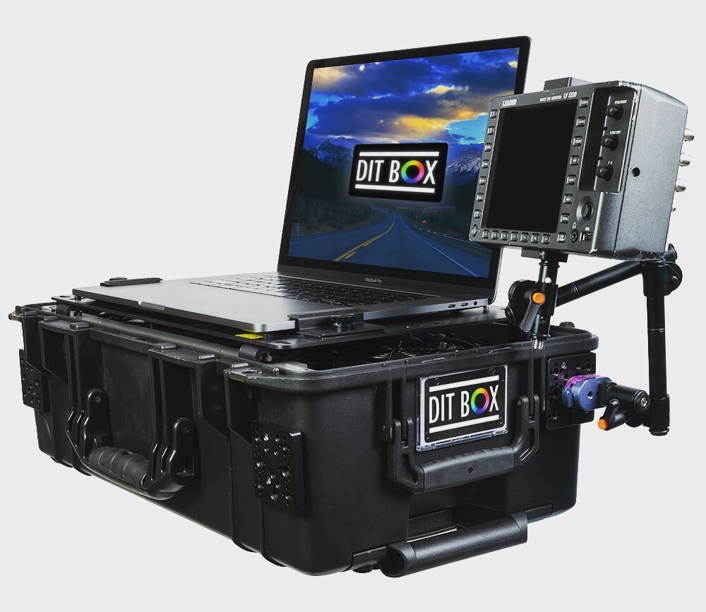 DIT BOX is a mobile live grading platform for DIT&rsquo;s to technically and creatively monitor and evaluate motion pictures images.  Designed to take into hard to reach locations and run on 24Volt~ DC power it&rsquo;s the ultimate DIT tool. Our micr