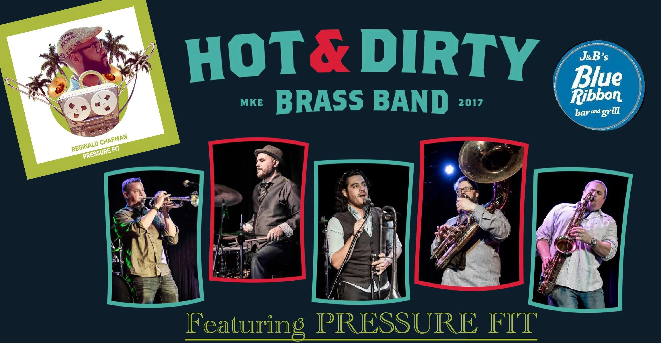 J&B's Blue Ribbon Featuring Pressure Fit