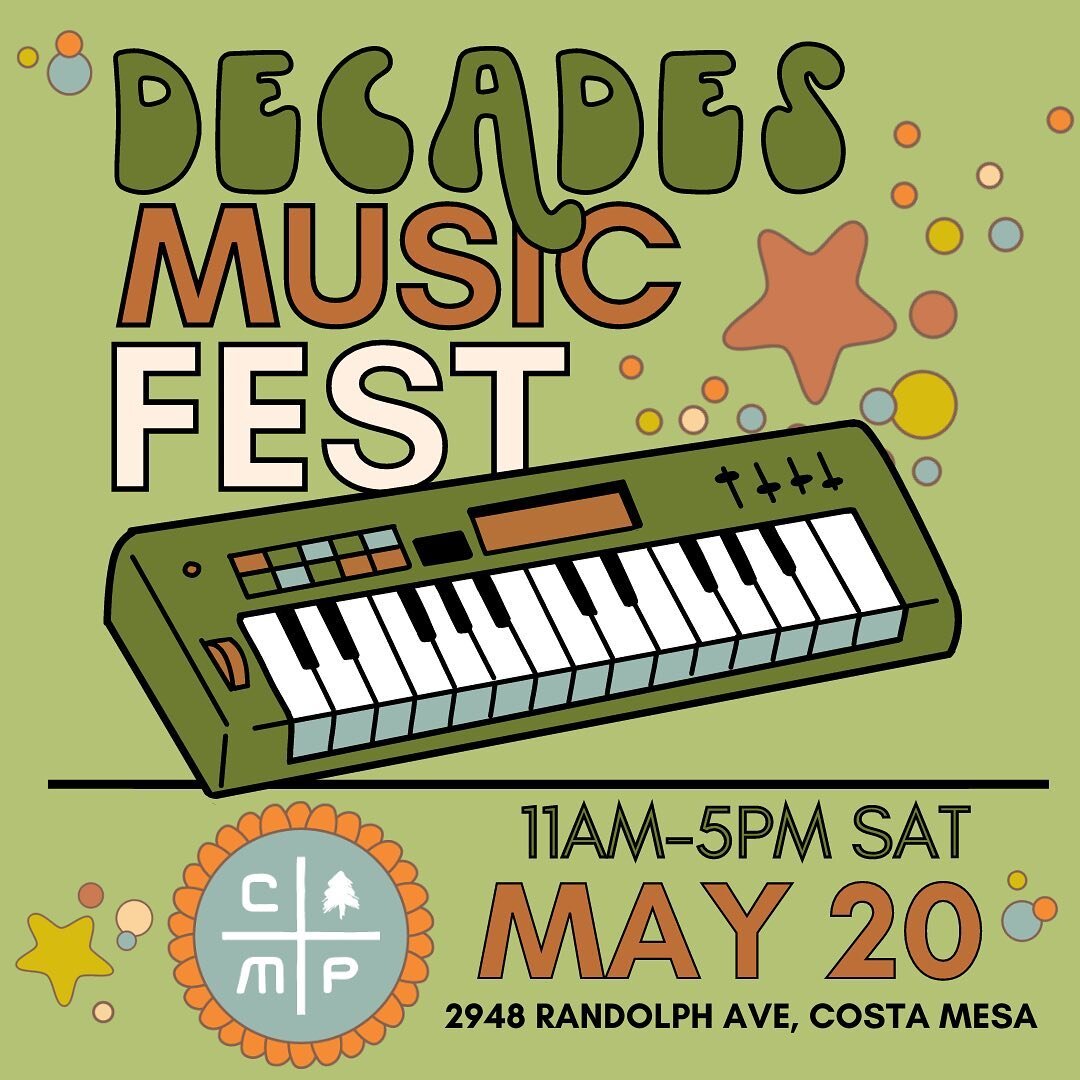 You won&rsquo;t want to miss this! Make sure to stop by Saturday, May 20th for the Decades Music Fest! Come grab a beer &amp; boogie, see you there✨🍻