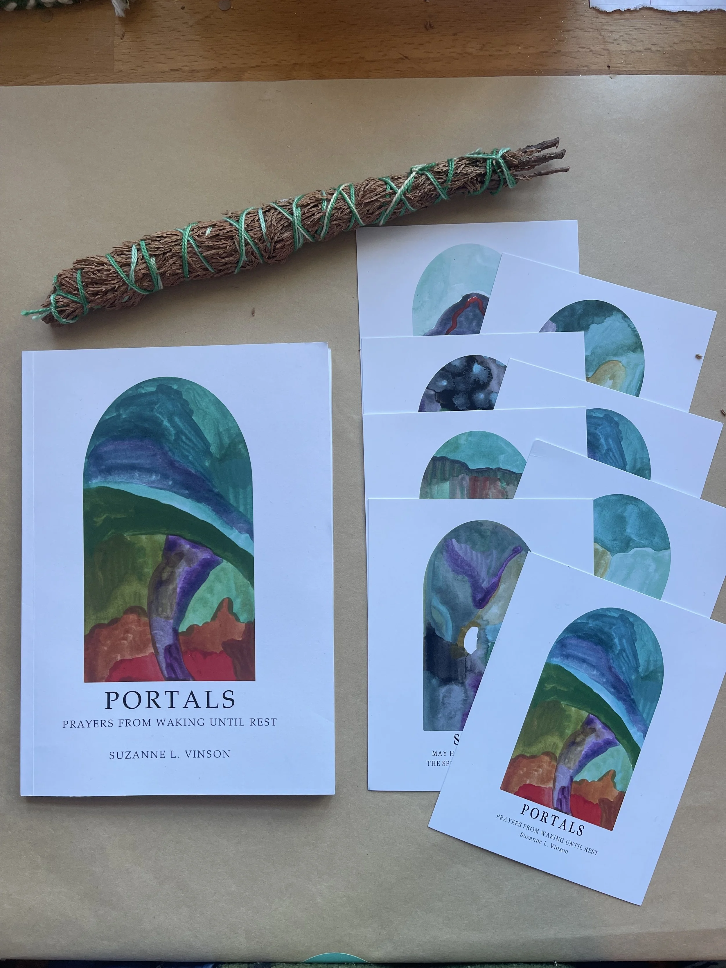 PORTALS: PRAYERS FROM WAKING UNTIL REST - BOOK + BUNDLE -  SHIPS NOW!!