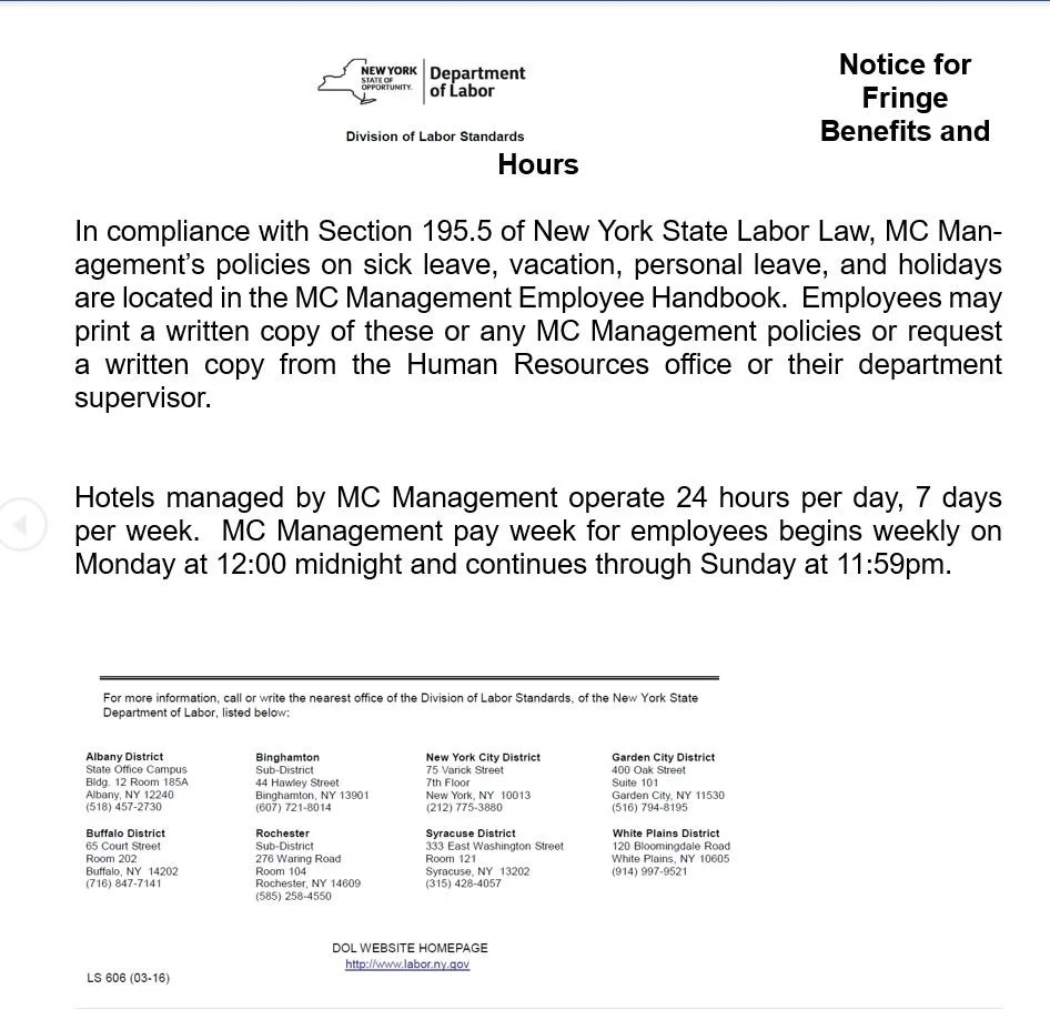 Notice for Fringe Benefits and Hours.JPG