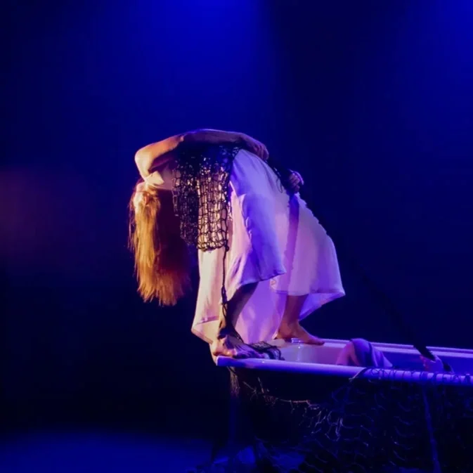 The Selkie and Her Daughter On Land