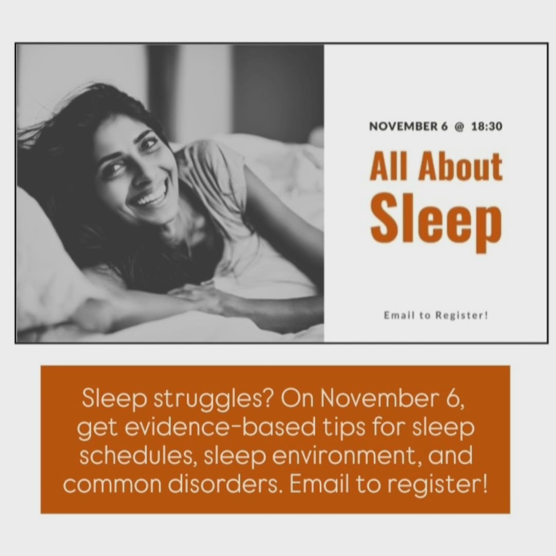 Our last health talk on sleep was full, so please don't wait to register. 💤

#amsterdamchiropractor #amsterdam