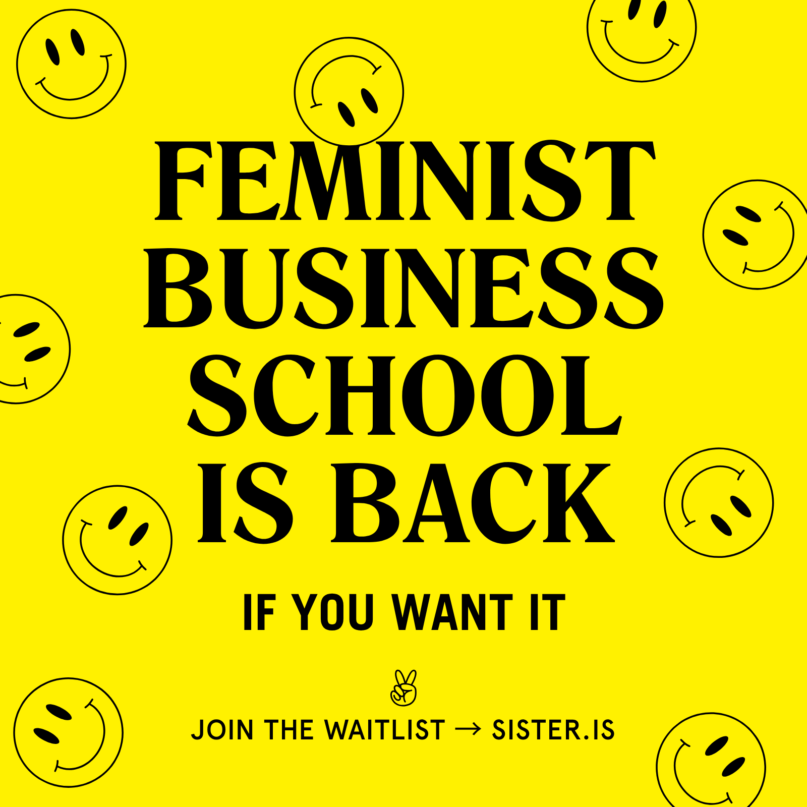 Feminist Business School is Back