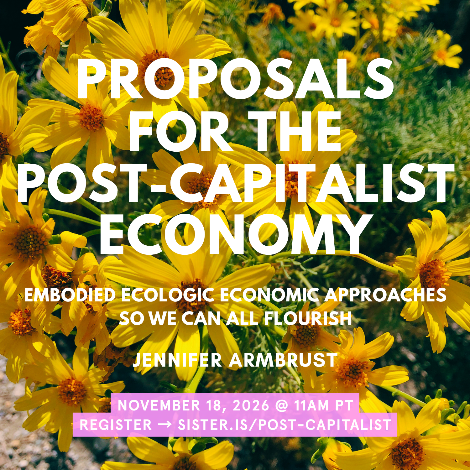 Proposals for the Post-Capitalist Economy