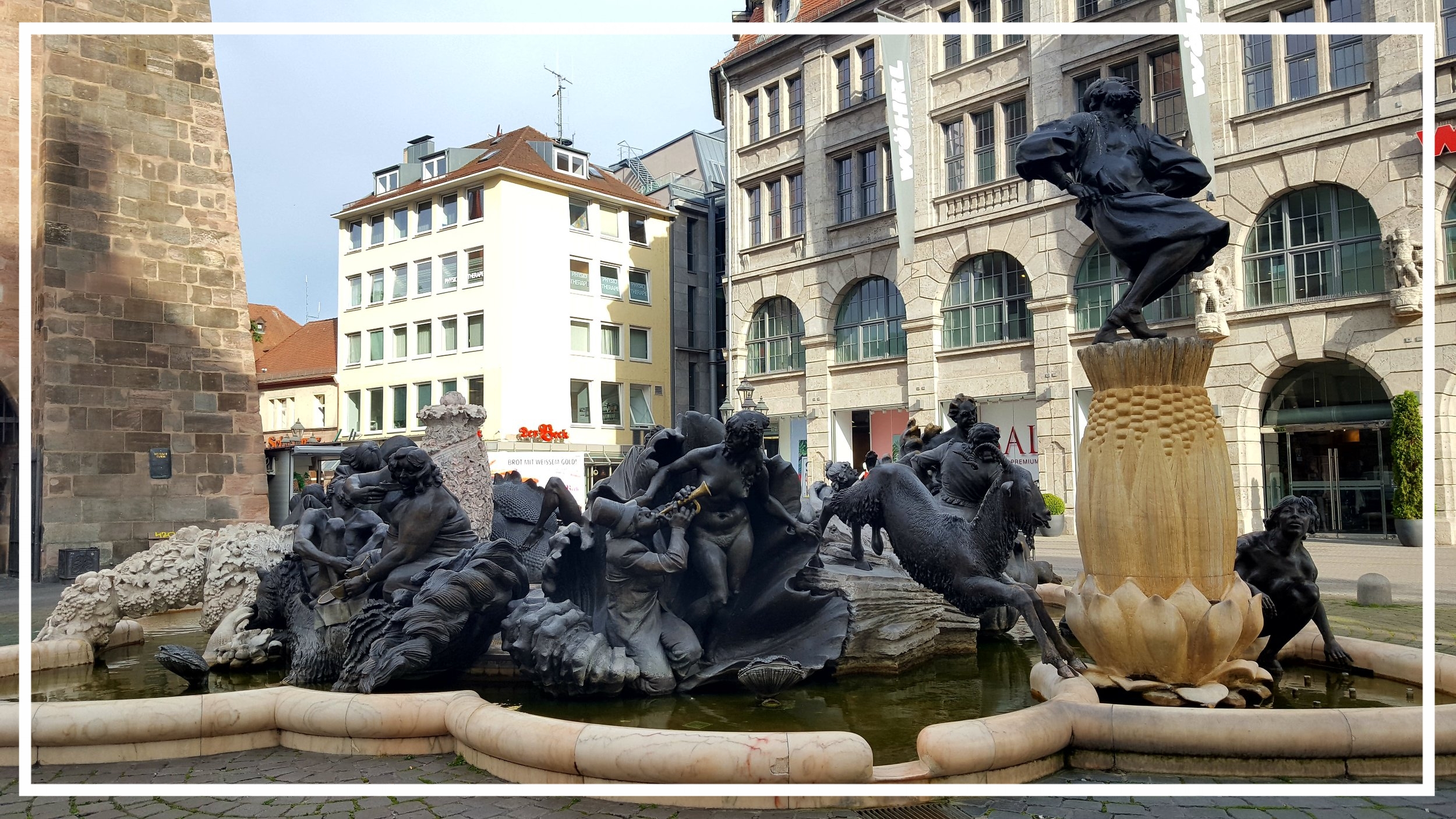 Nuremberg ehekarussell fountain