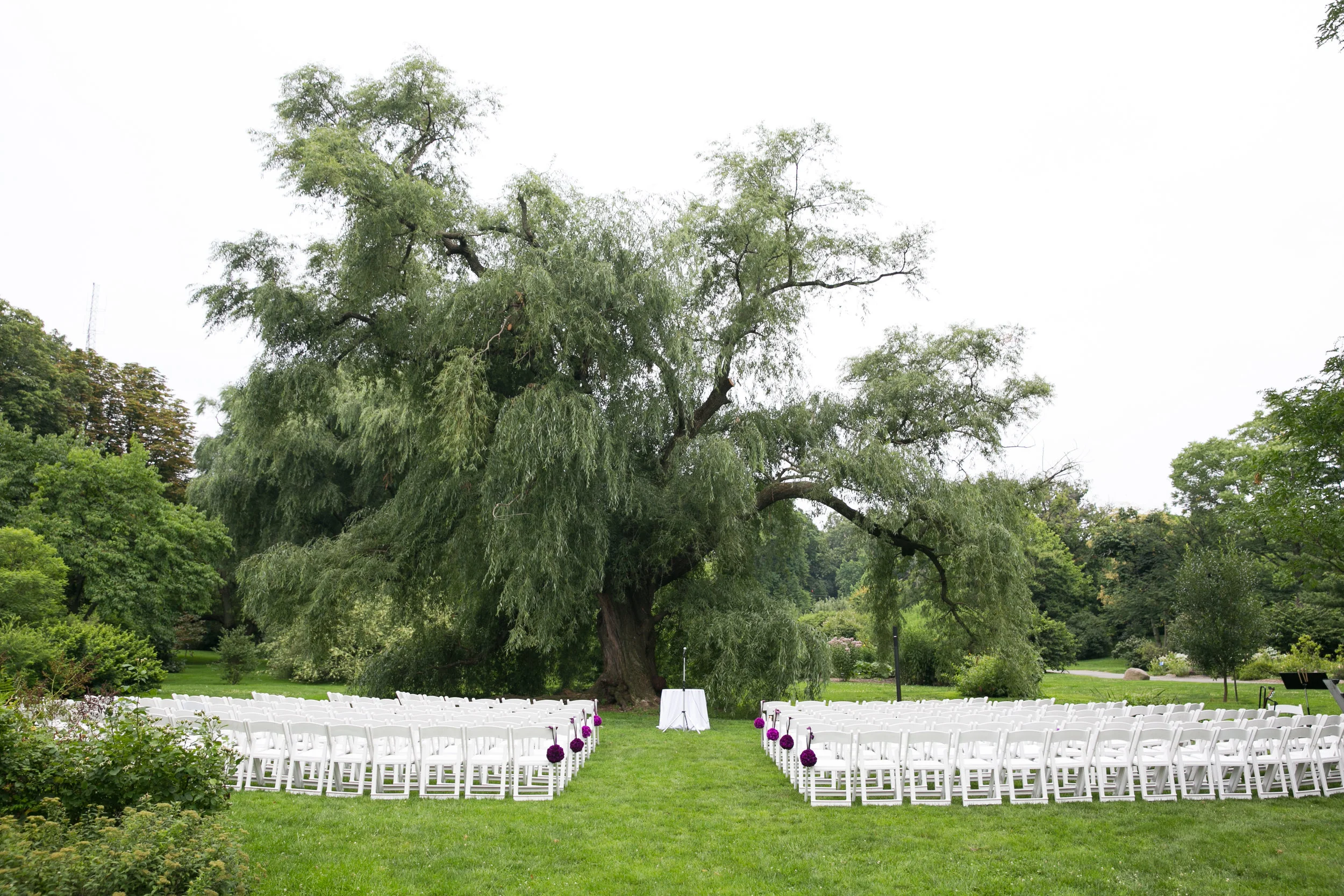 Brooklyn Botanical Garden ceremony