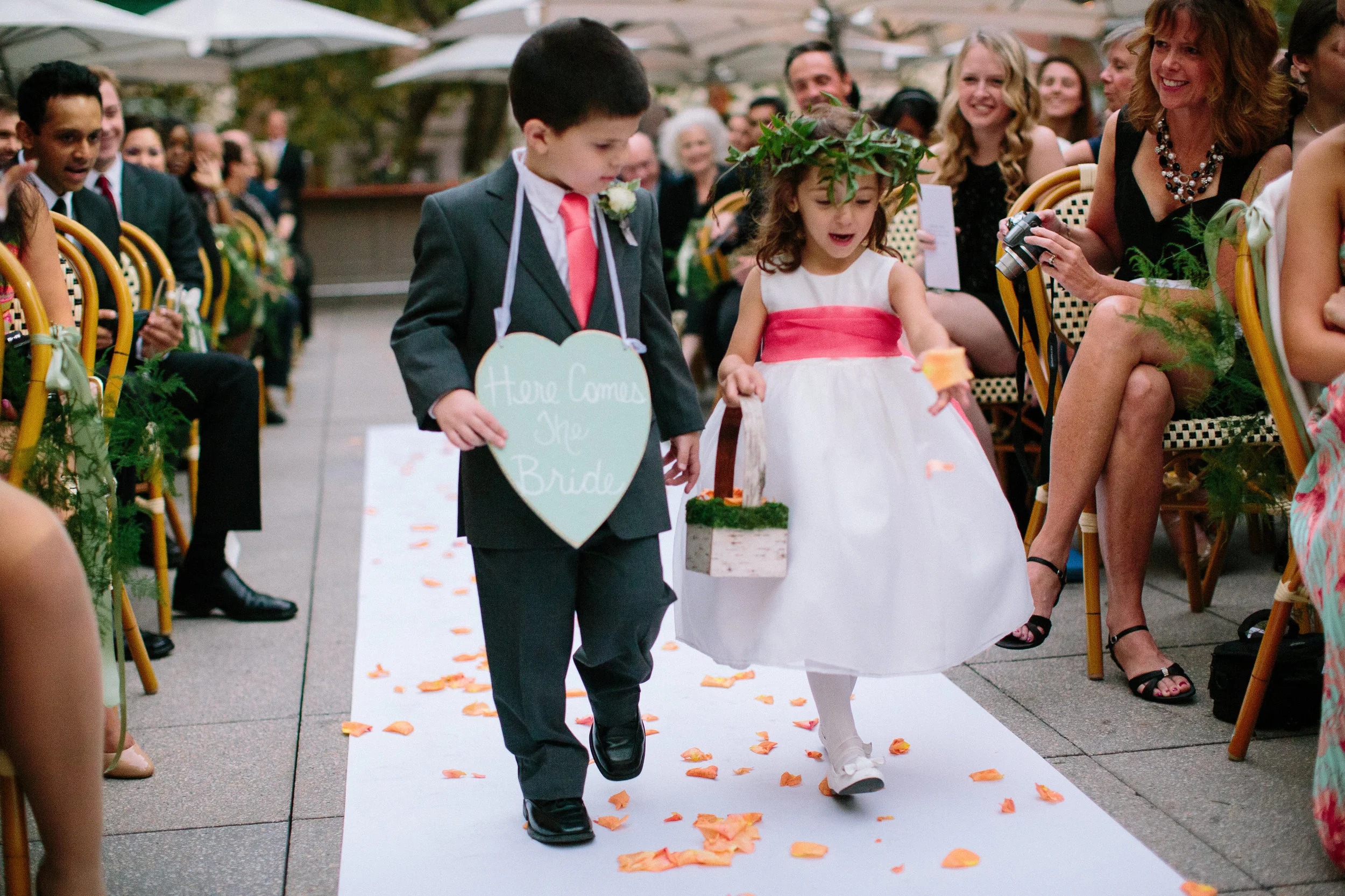 Flower girl petals