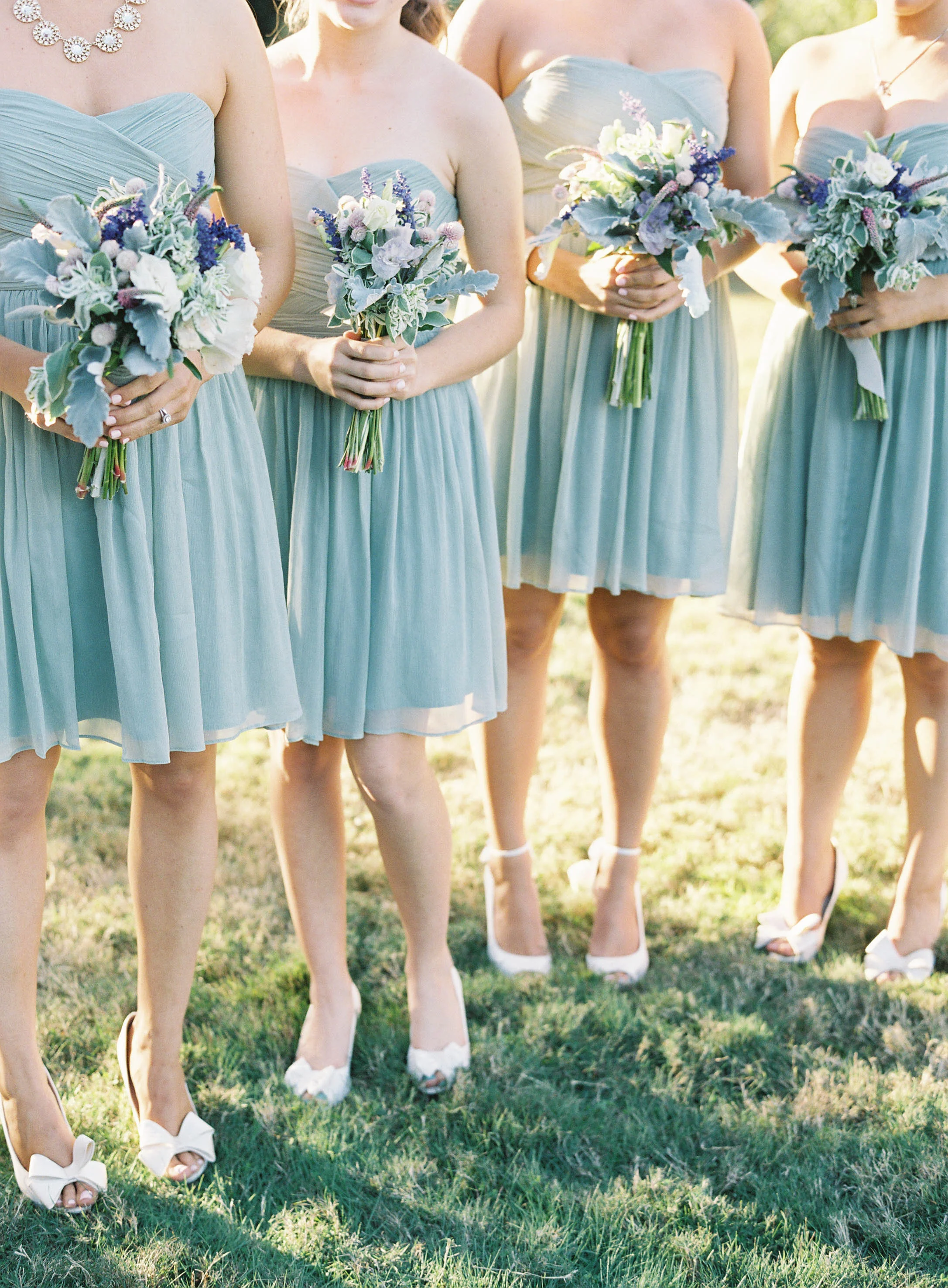 Sage green bridesmaids dresses