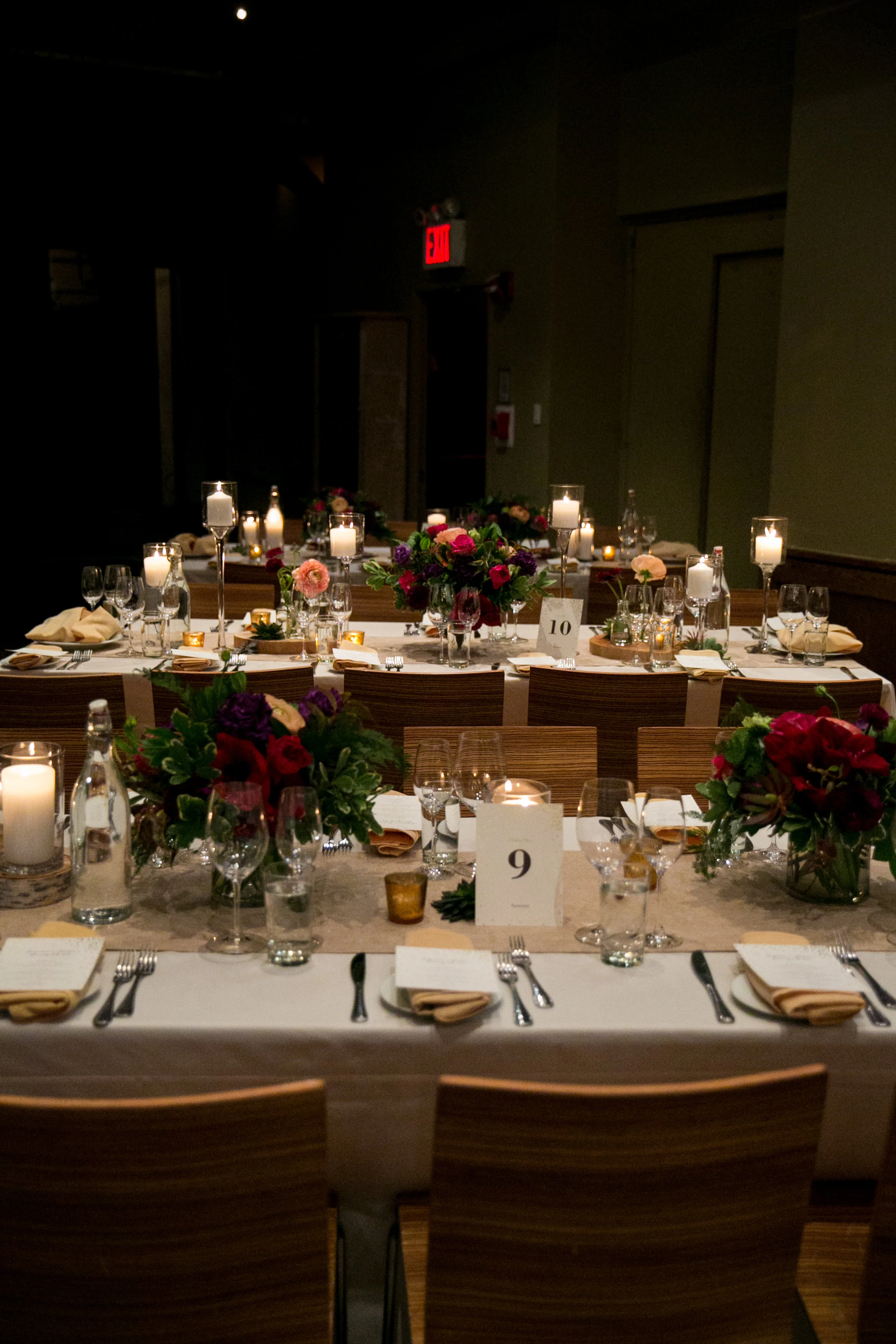 City Winery NYC wedding reception