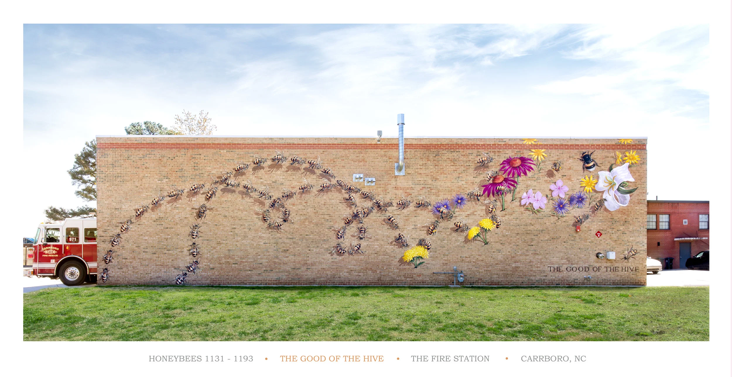 Architectural edit and composite. The Good of The Hive 2017
