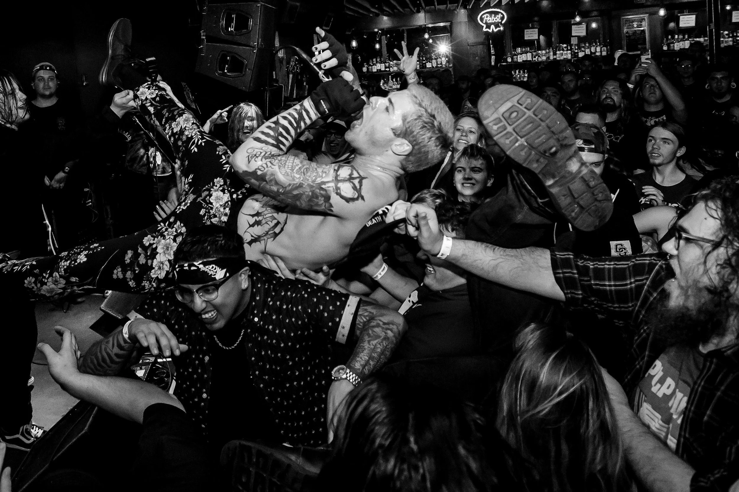 SUICIDE SILENCE + UPON A BURNING BODY + PRISON