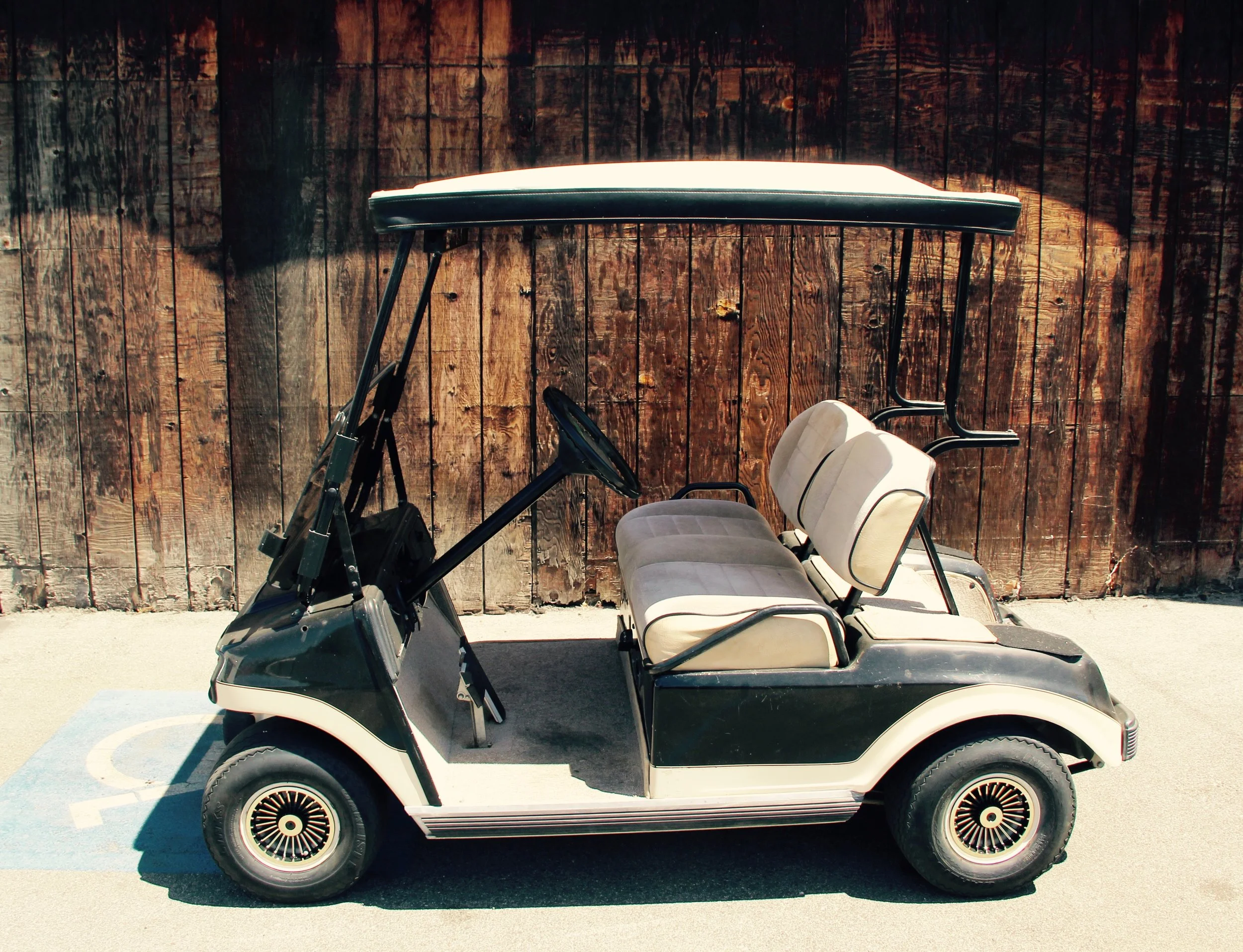 Black Club Car DS