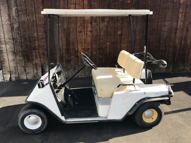 White E-Z-Go Marathon