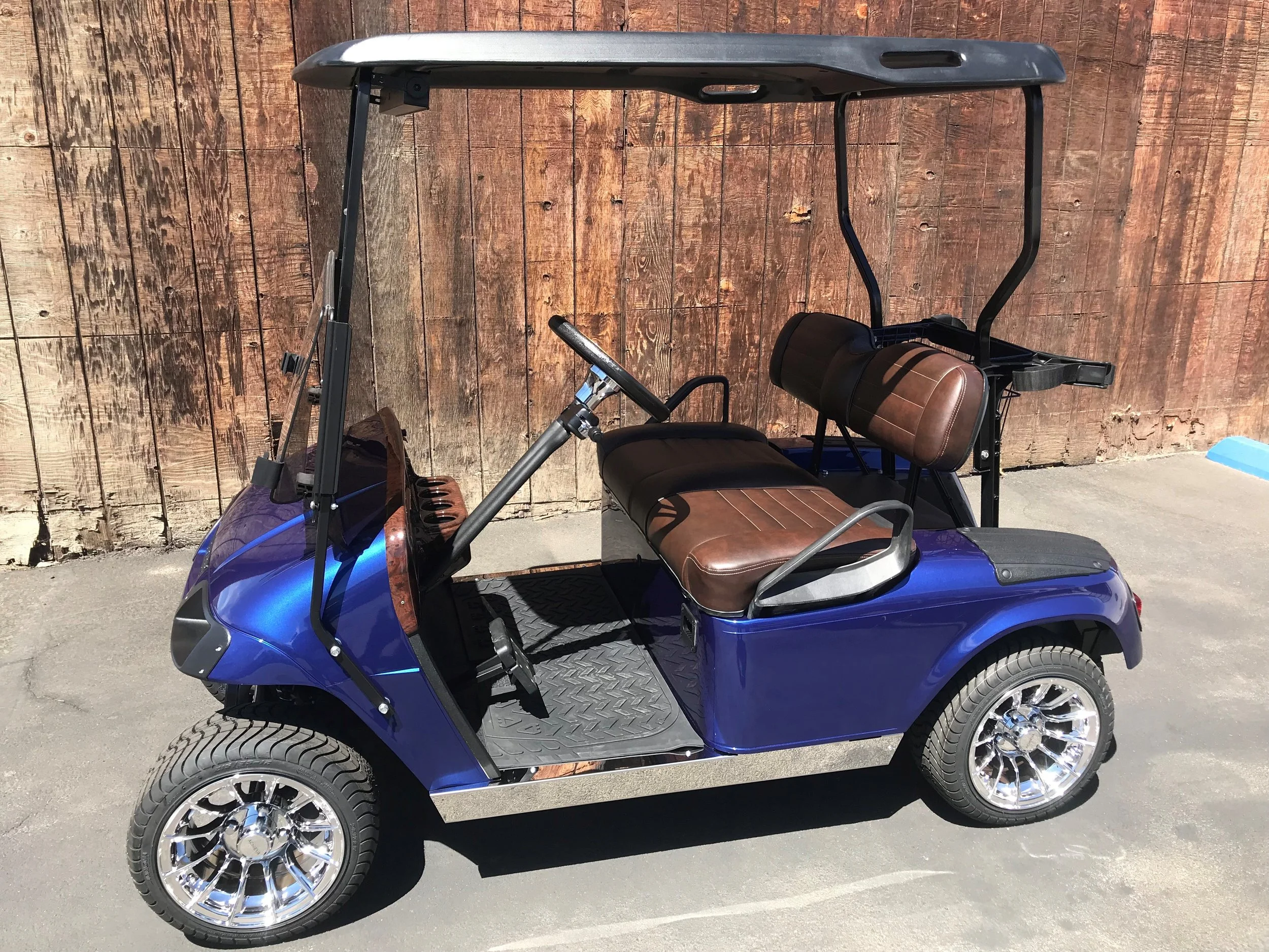 Electric Blue E-Z-Go TXT