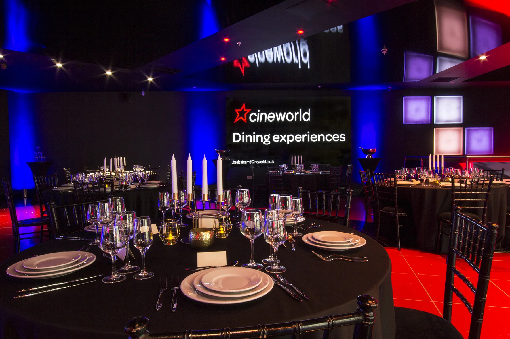 Cineworld Dining Experience