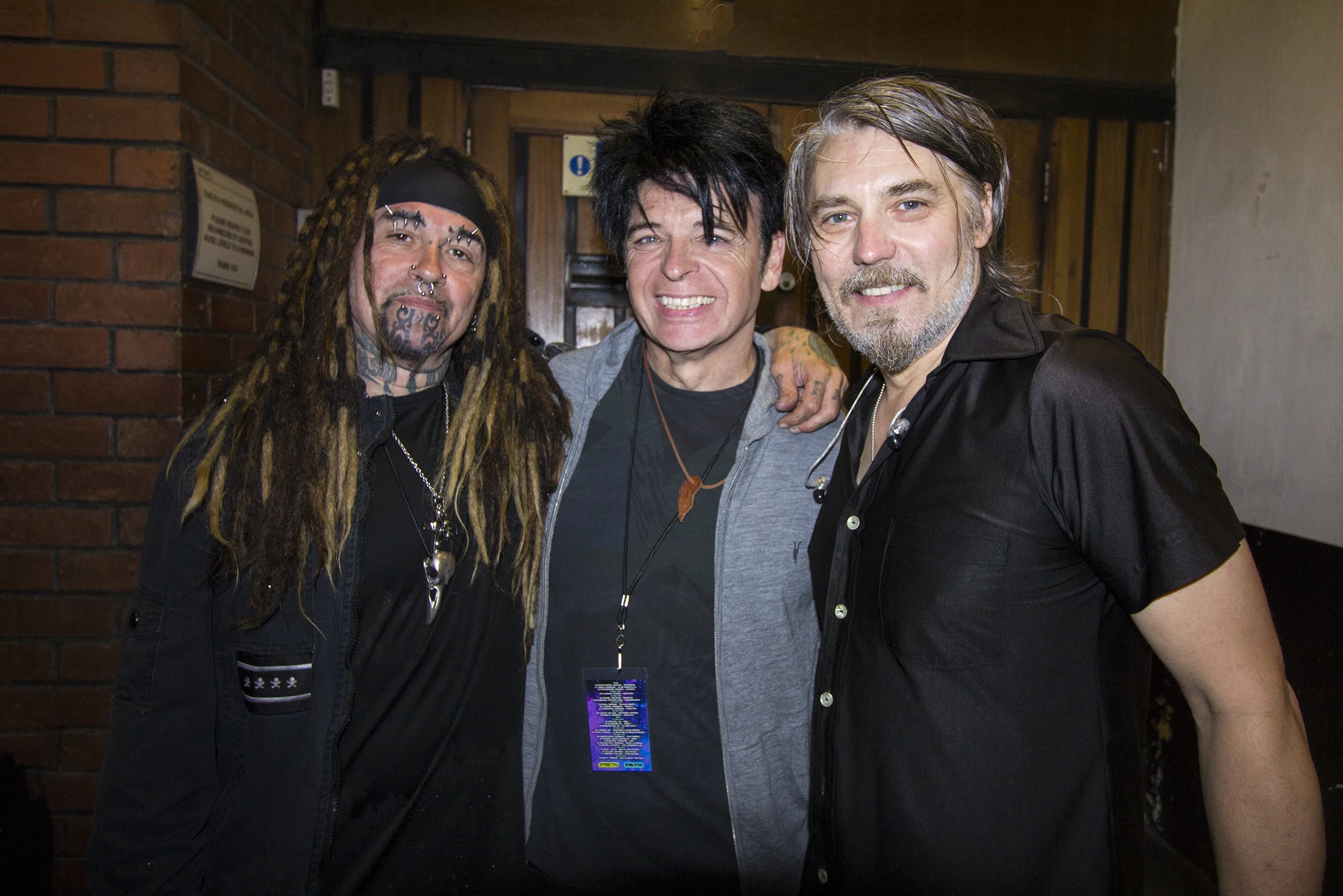 Al Jourgensen, Gary Numan, &amp; Paul D'Amour After MINISTRY at Shepard's Bush Empire