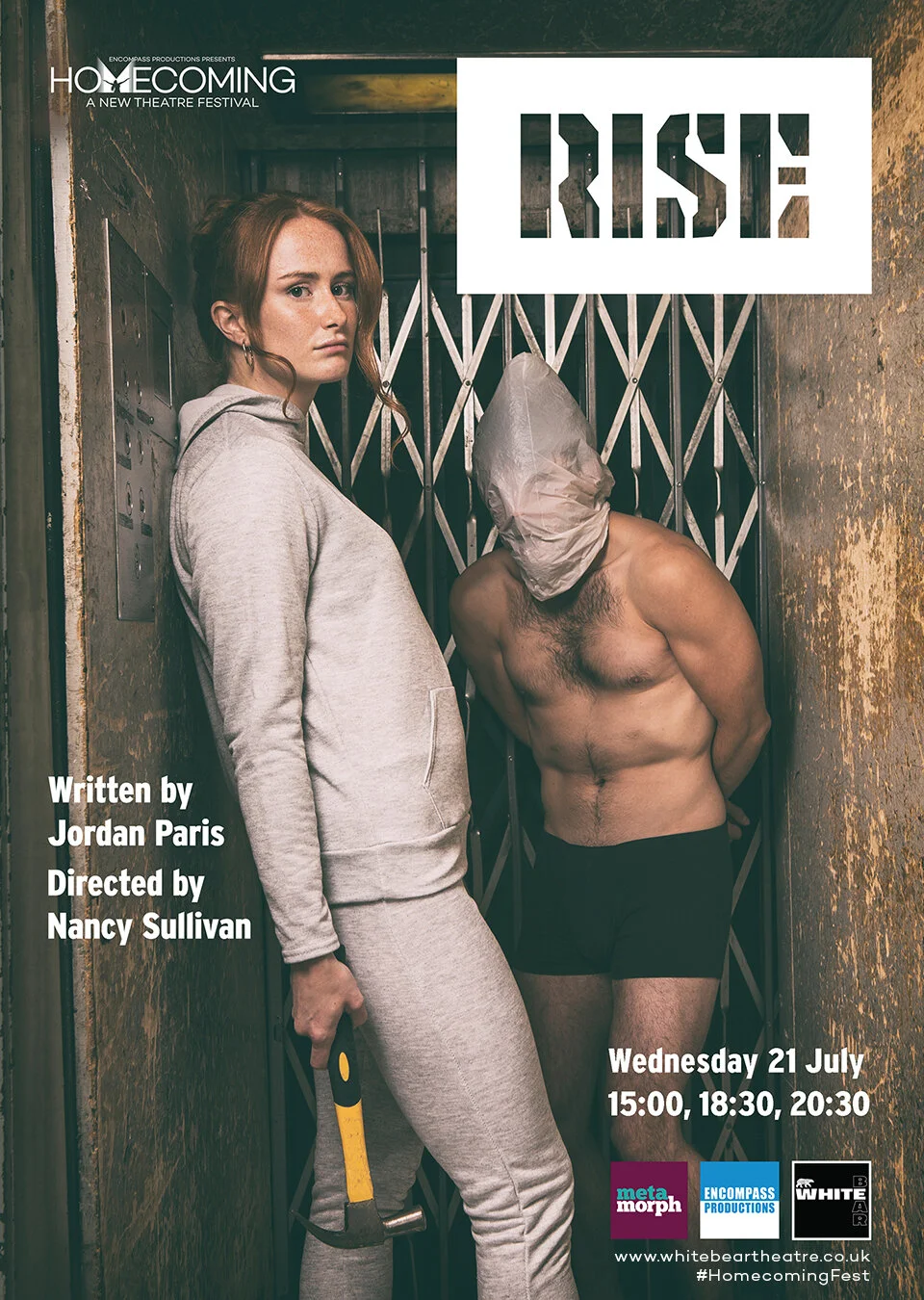"RISE" - Theatre production poster