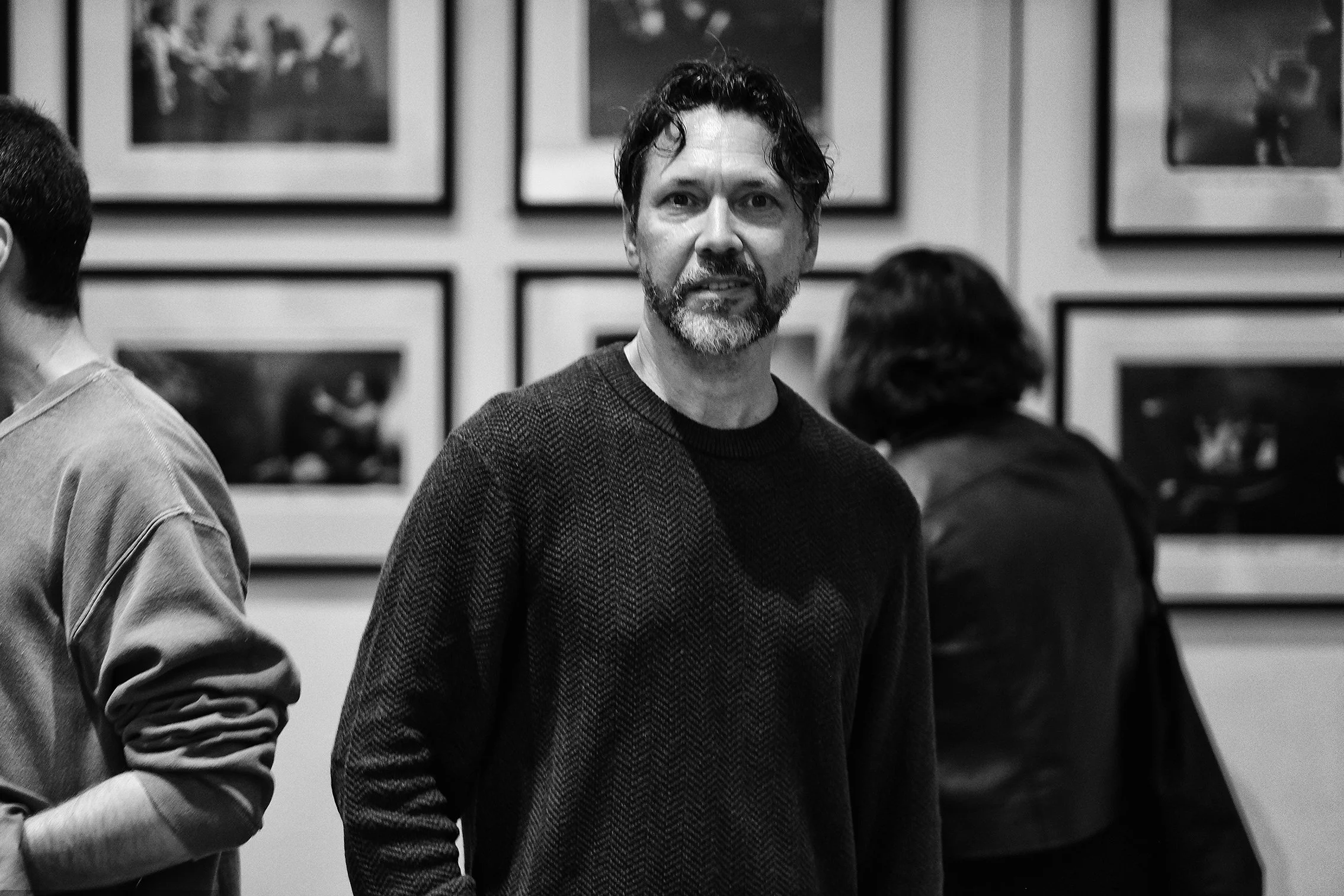  Jonathan Rach Portrait at his Nine Inch Nails Exhibition. 