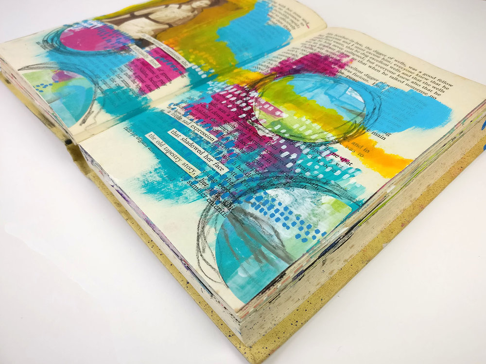  Altered Book Art Techniques | My Top Five Tips  Hands up all my impatient and often lazy artists? Is it just me or does prepping things for forever just put you right off getting started? When I first looked at altered book they just seemed like so 