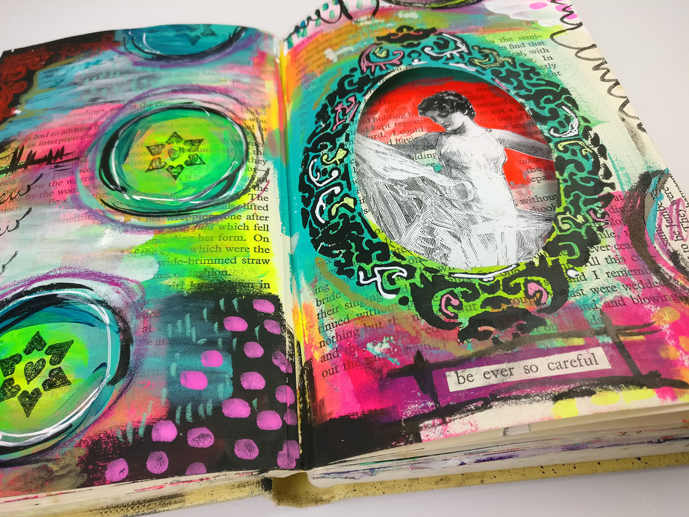  Altered Book Art Techniques | My Top Five Tips  Hands up all my impatient and often lazy artists? Is it just me or does prepping things for forever just put you right off getting started? When I first looked at altered book they just seemed like so 