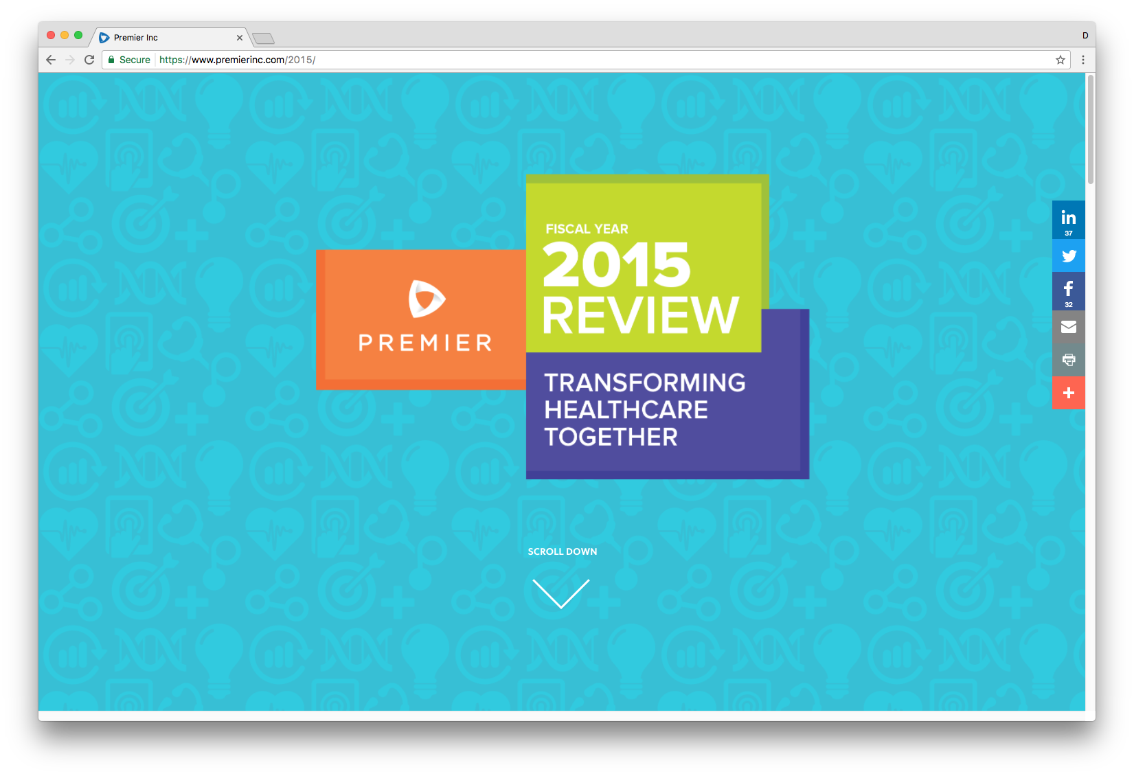 Annual Report Microsite