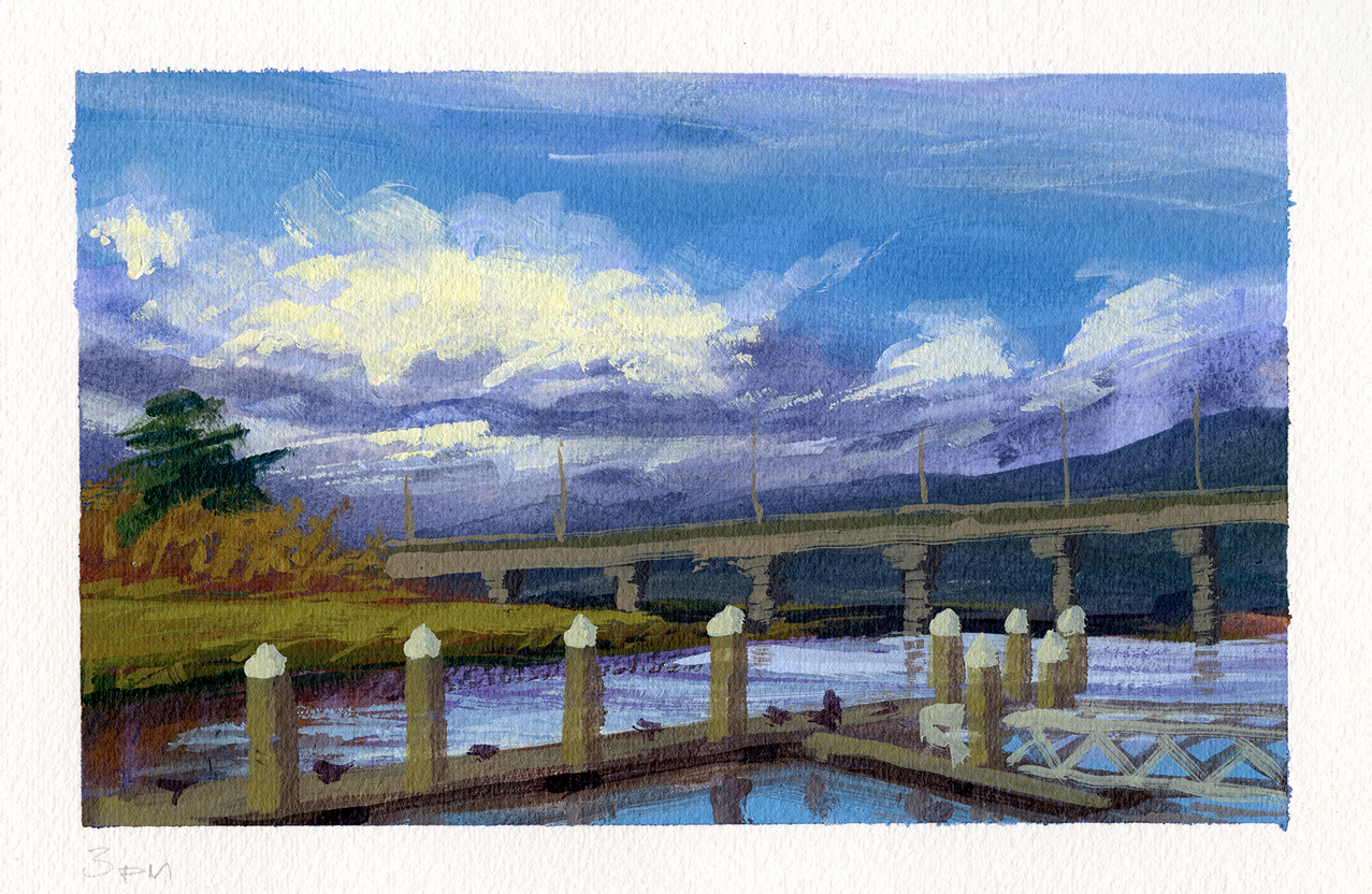 Eureka Waterfront Bridge