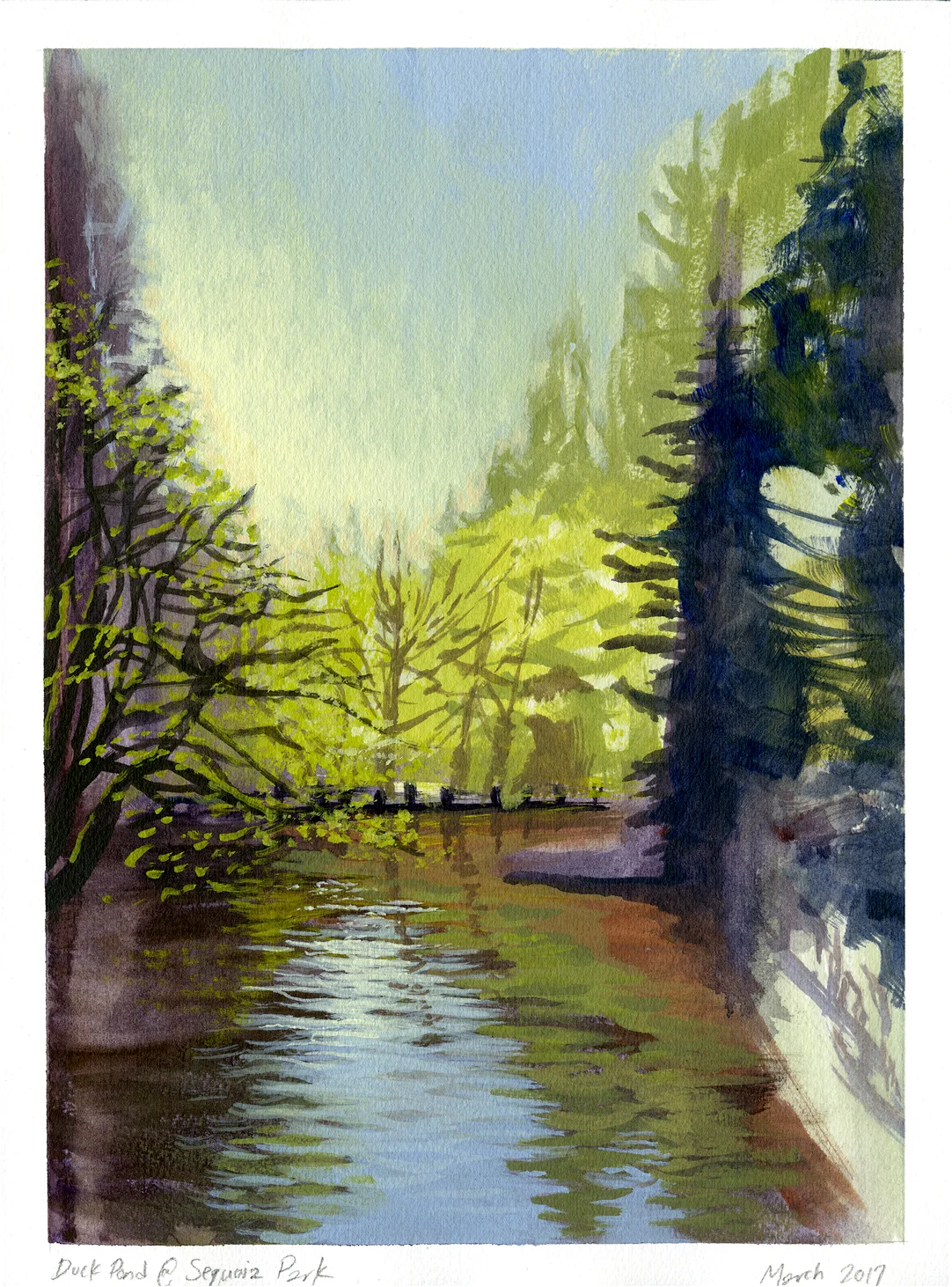Sequoia Park Duck Pond