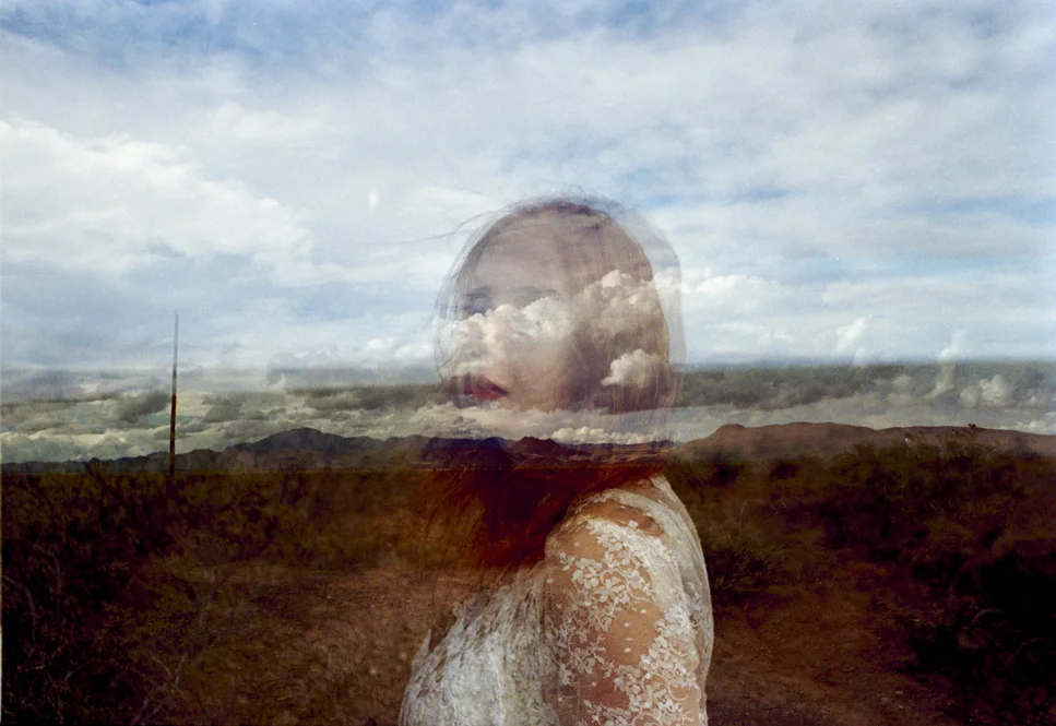 Somewhere in New Mexico September, 2015 In-camera multiple exposure, 35mm