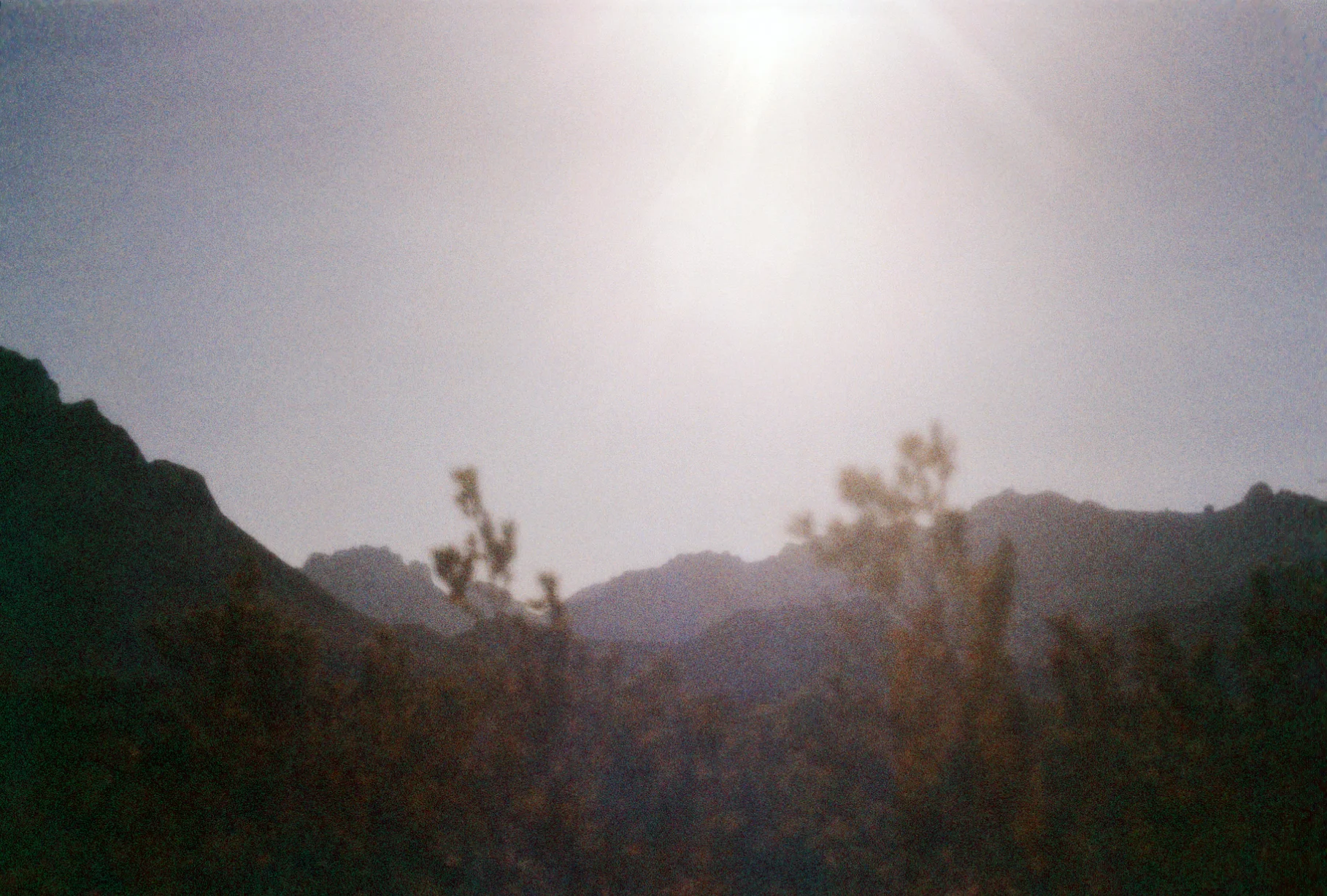  Big Bend National Park, TX  April, 2018  In-camera multiple exposure, 35mm 