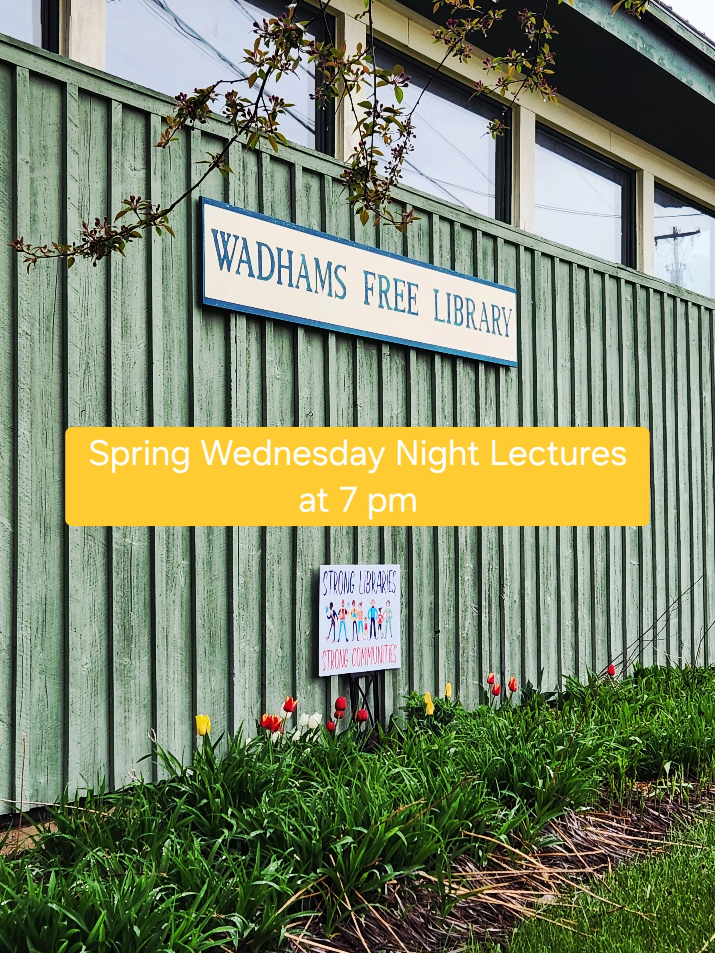 Spring Wednesday Night  Lectures