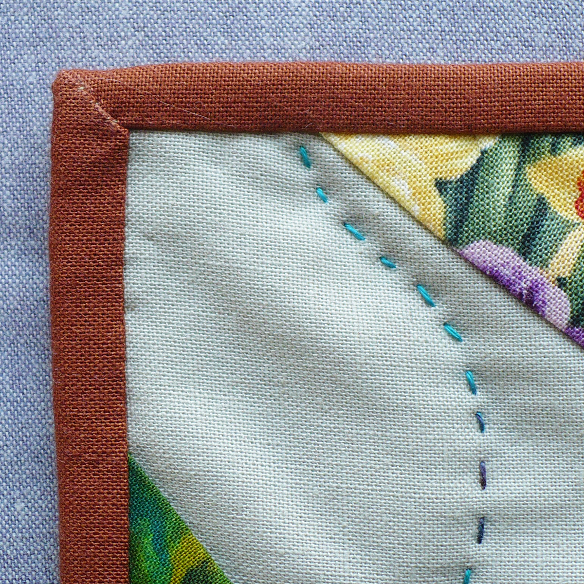 Single Fold Quilt Binding Tutorial