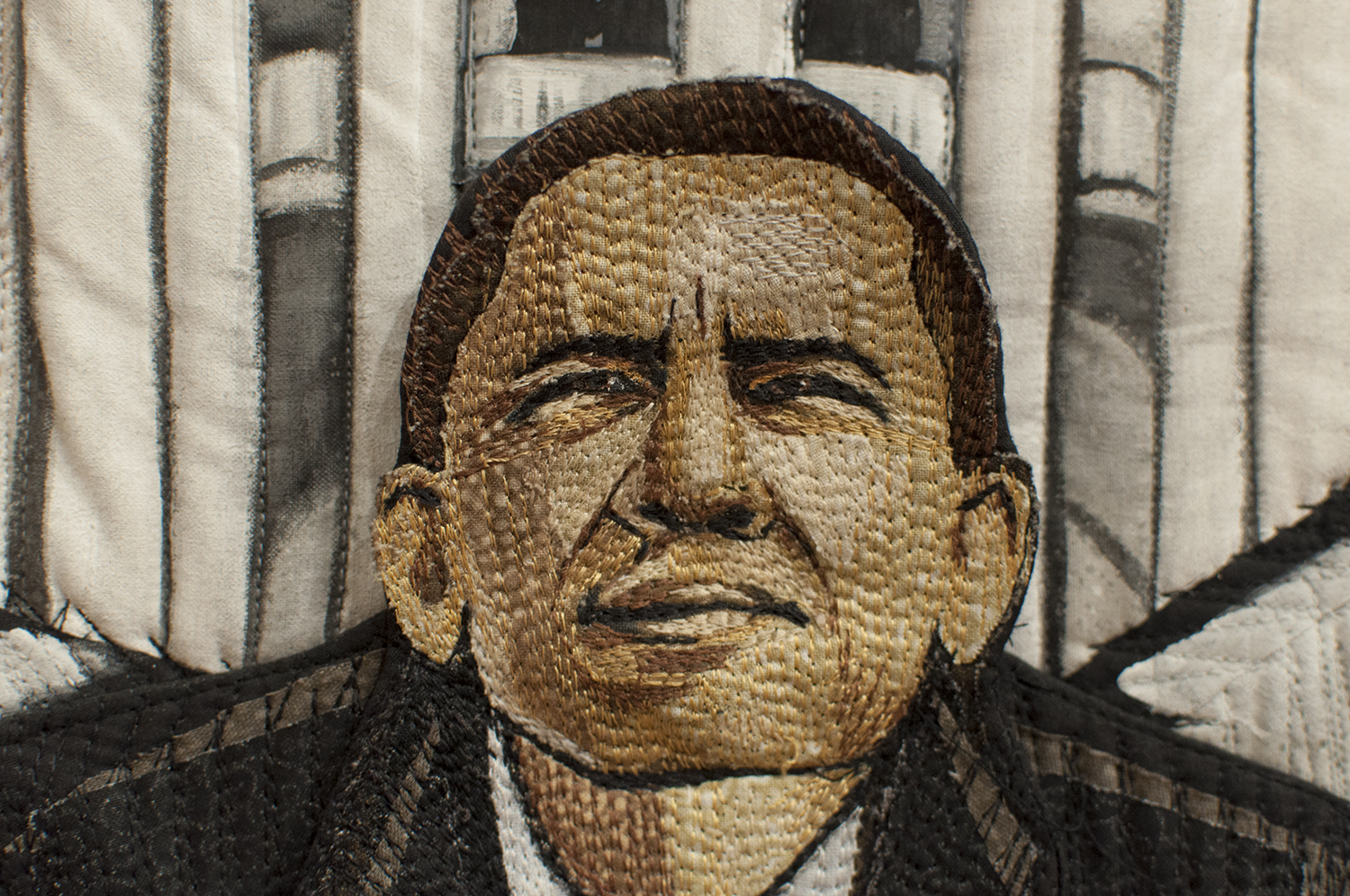 From Vision to Victory - detail, by Carolyn Crump, 2009