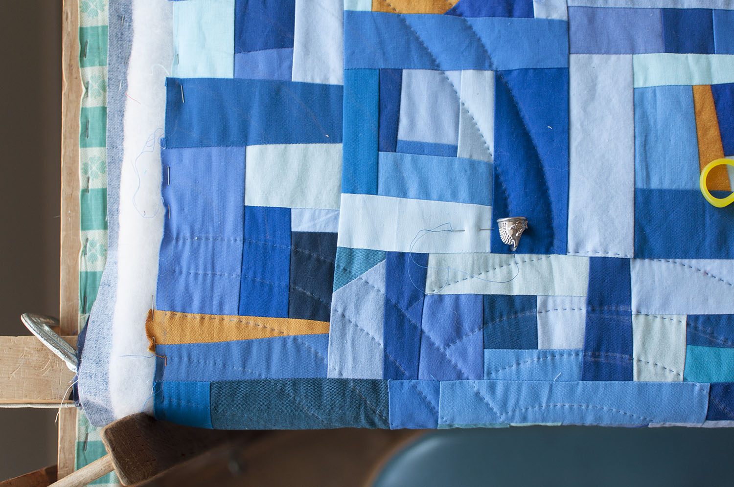 Hand quilting without a frame? : r/quilting