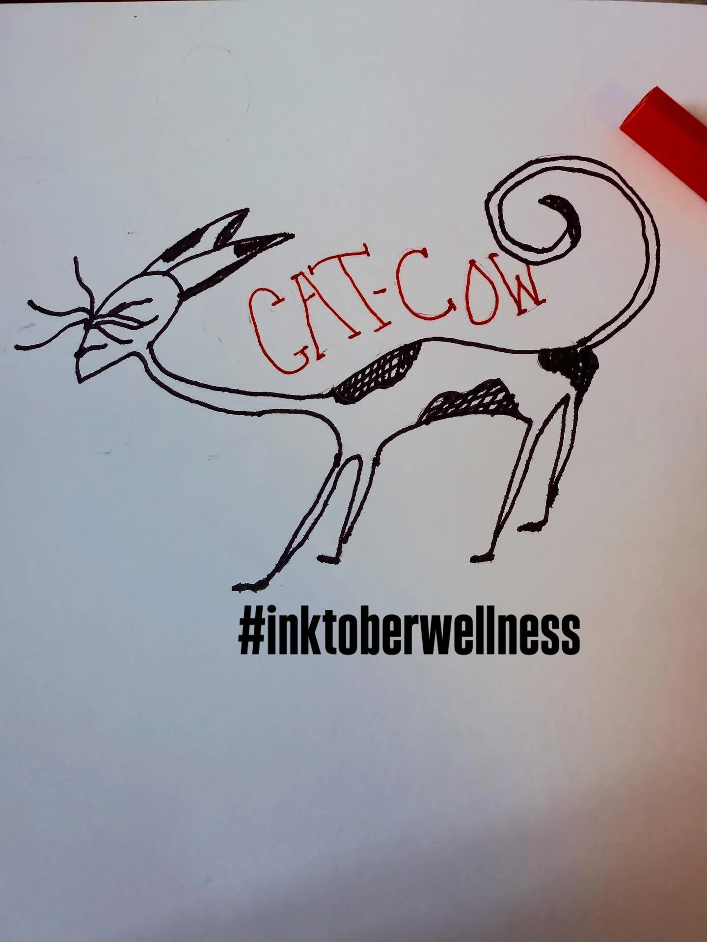Yay&mdash;it&rsquo;s officially spooky season! 👻🎃
Day 01 of the #CreativeLivingCollective #InktoberWellness challenge is here!

This isn&rsquo;t your ordinary #Inktober&hellip; we&rsquo;re adding a Transylvania twist 🦇 The prompts are playful, a l