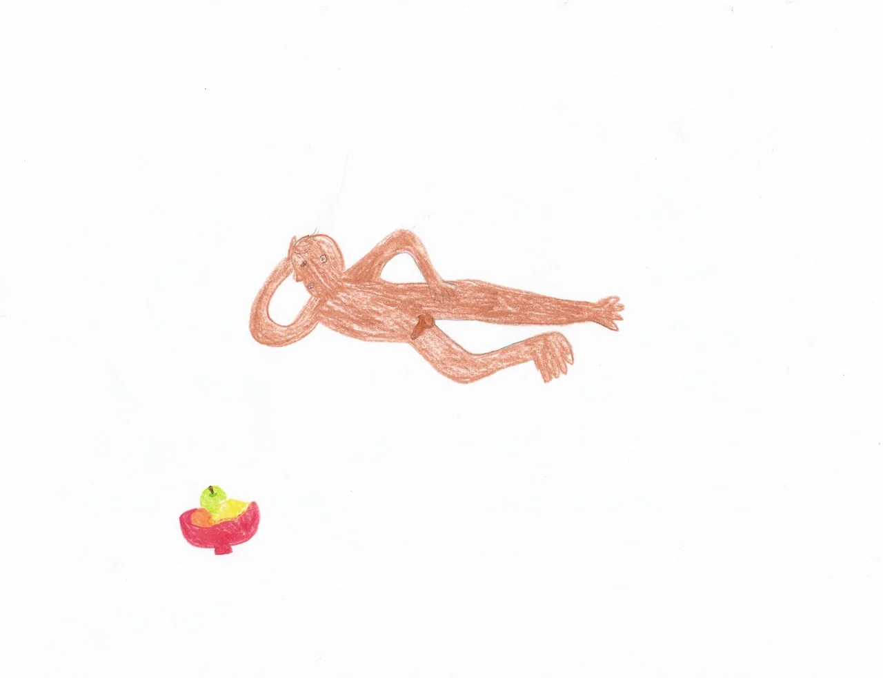 Man and Fruit