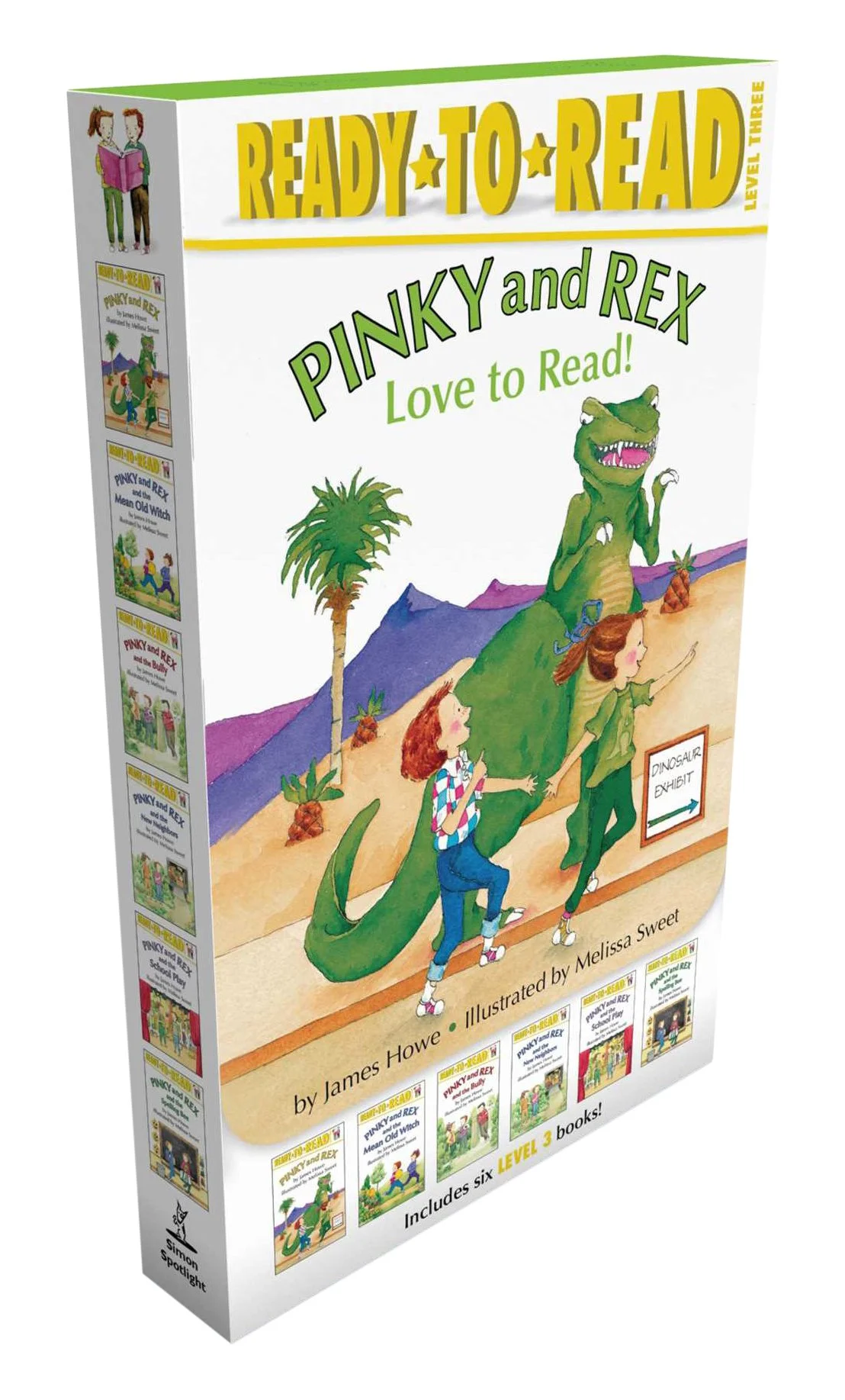 Pinky and Rex Love to Read! Box Set