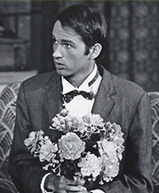 Summer 1971, Pioneer Playhouse. Me, as a young suitor in a play by John Boruff called The Loud Red Patrick .