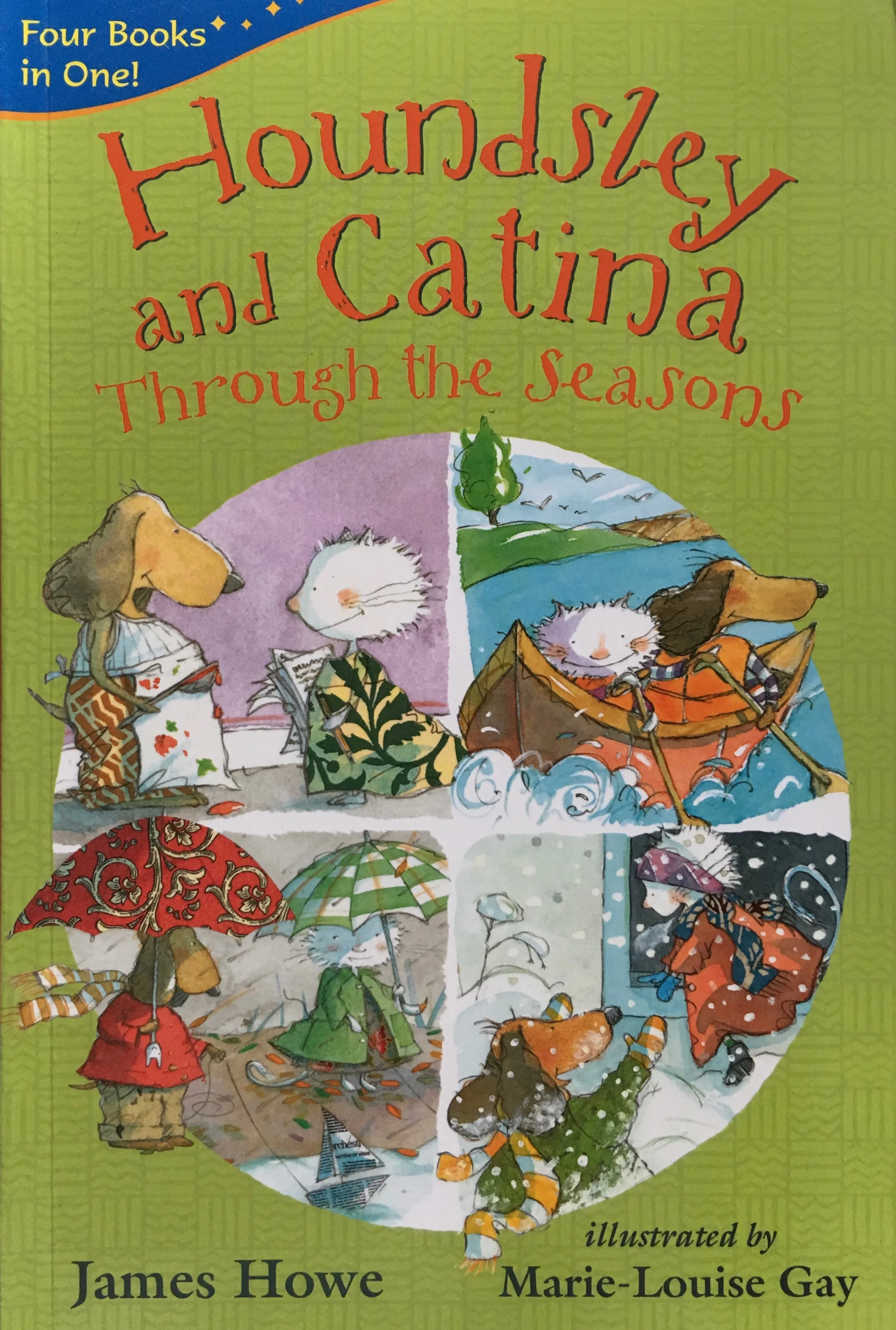 Houndsley and Catina Through the Seasons