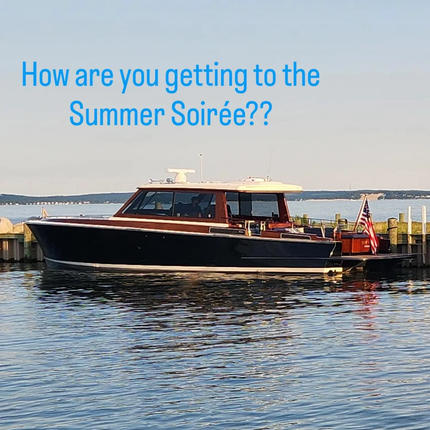 Nothing kicks off a Soir&eacute;e better than arriving in style by boat! The New Suffolk Waterfront is accessible by boat, and we&rsquo;re happy to accommodate you at our marina on Thursday night. The event&rsquo;s almost SOLD OUT, so get your ticket