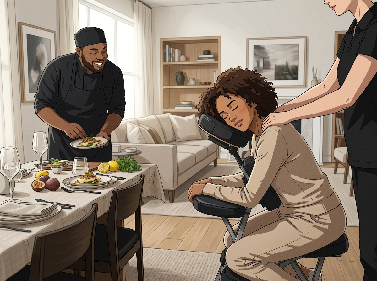 The Art of the At-Home Staycation: Luxury Private Chef &amp; Massage Packages in Michigan
