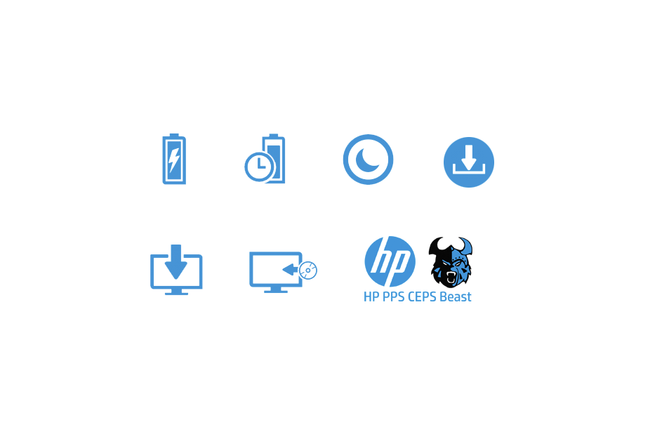 Icon Design - HP (Hewlett-Packard)