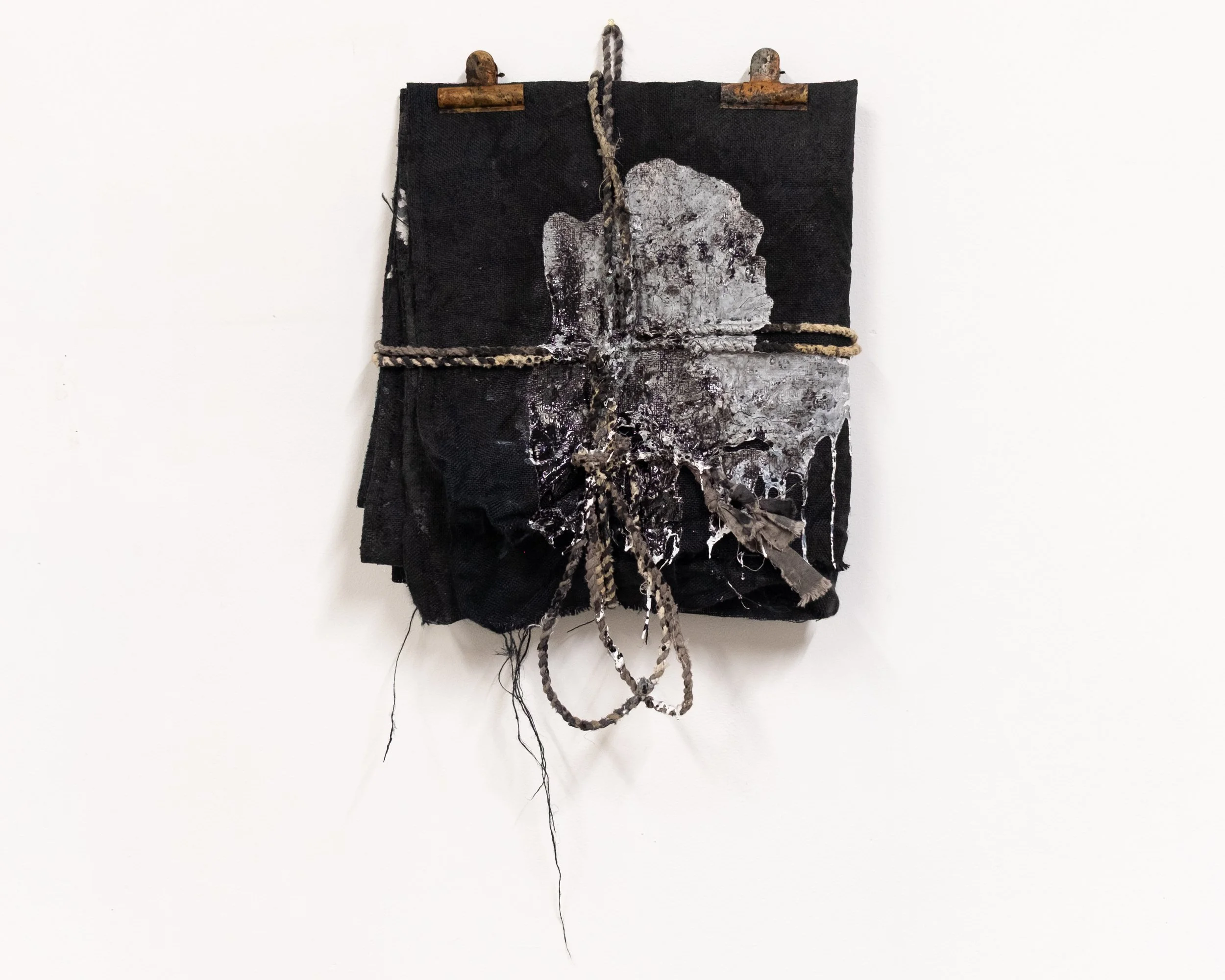   ligare   mixed media assemblage  59 × 41 cm  2026 