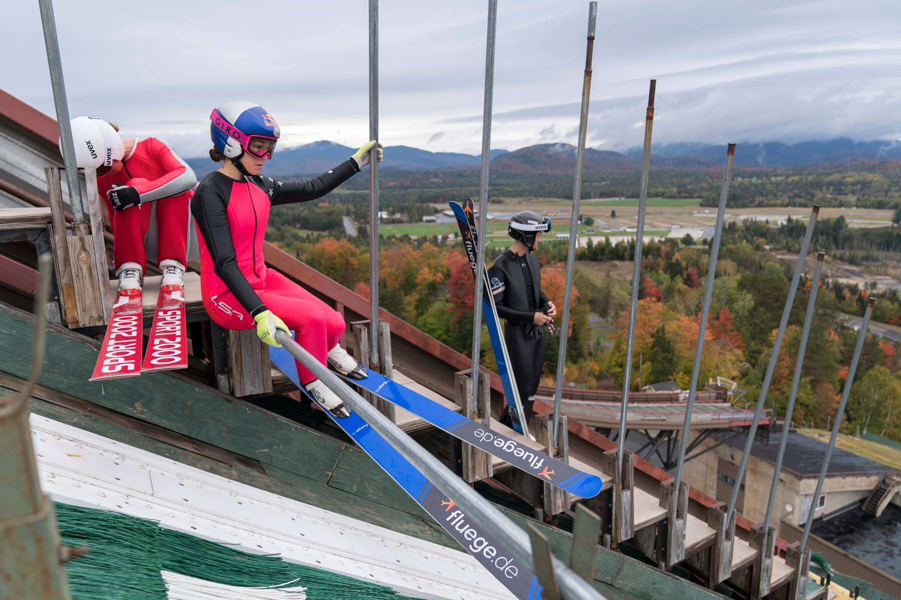  Preparing for take-off. Photo by Ben Pieper. 