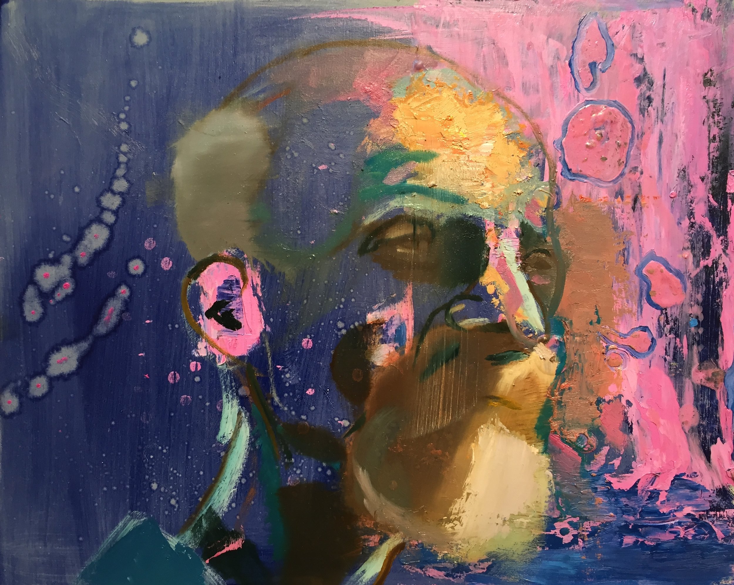  Cousin Steve  oil on panel 