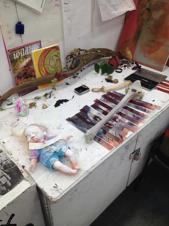 Worktable studio shot
