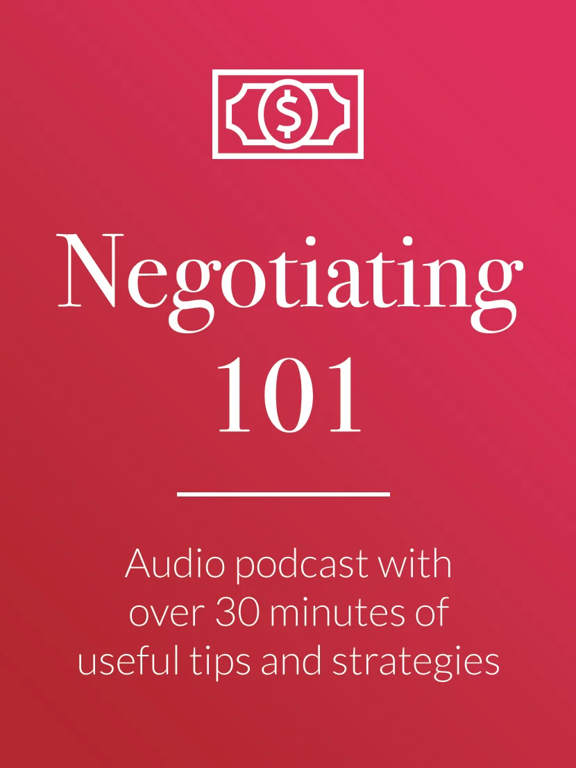 Negotiating 101